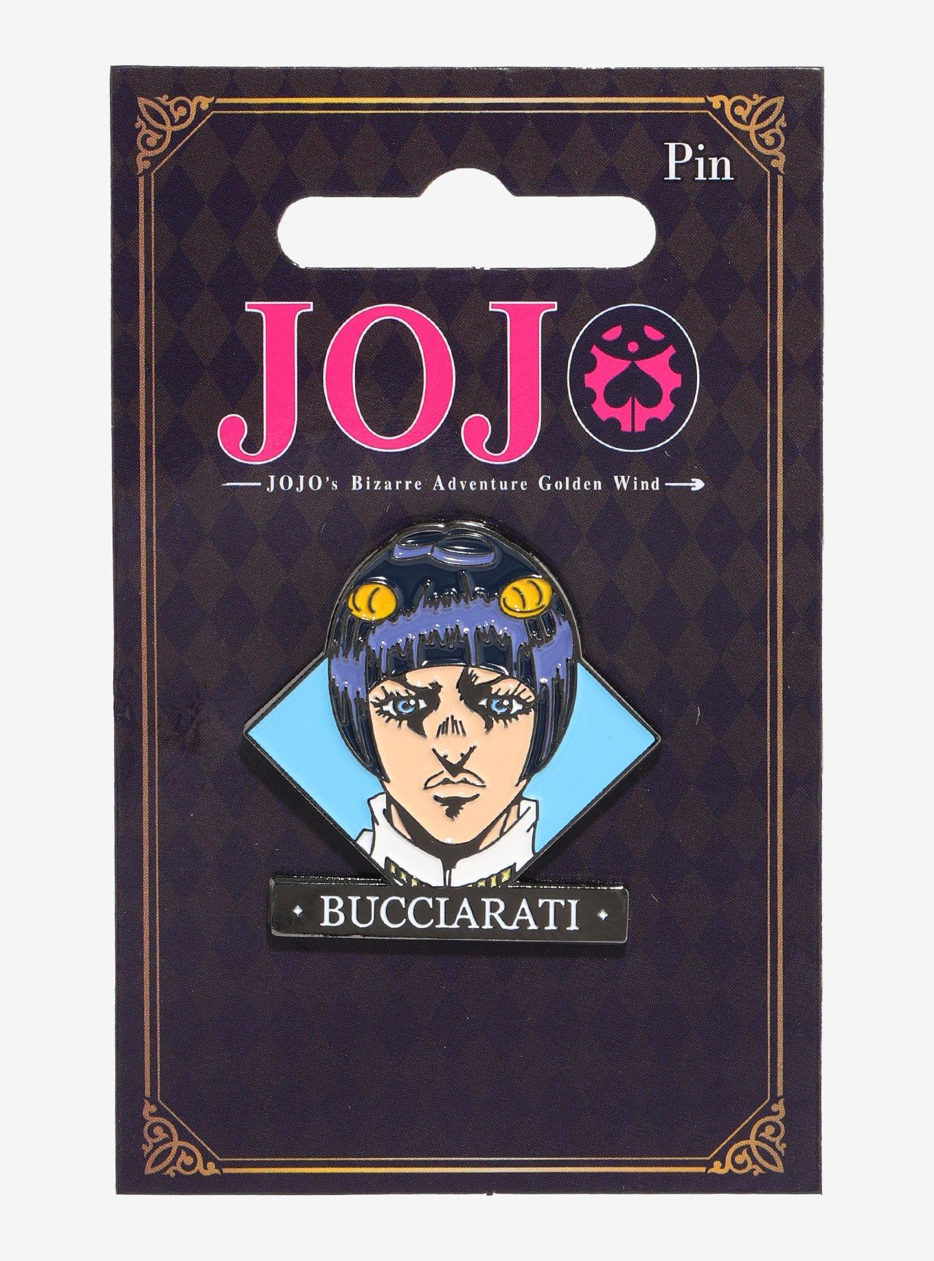 JoJo's Bizarre Adventure Bruno Bucciarati Portrait Enamel Pin, , hi-res