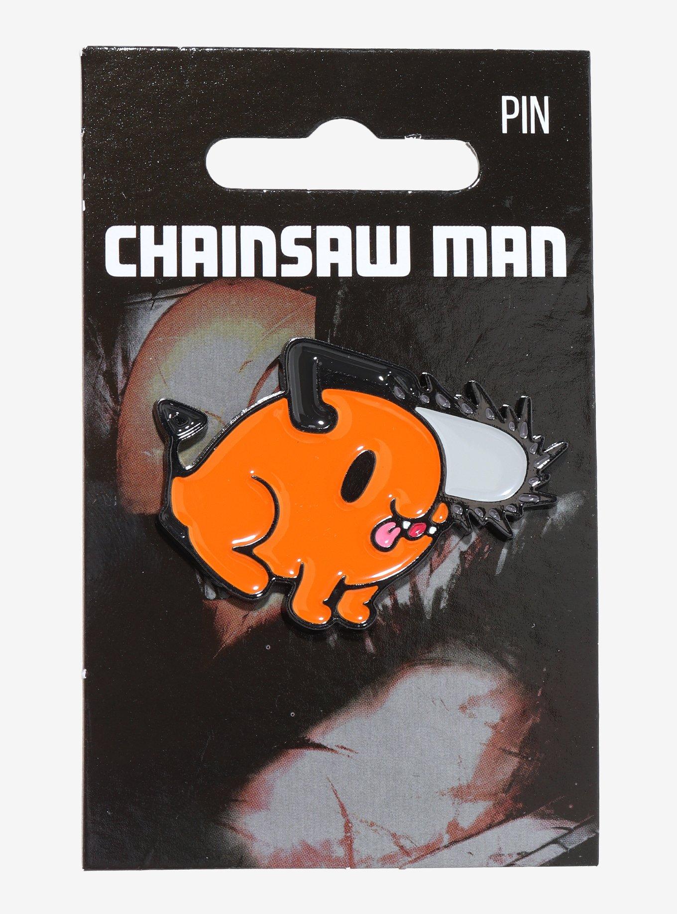 Chainsaw Man Pochita Enamel Pin, , hi-res