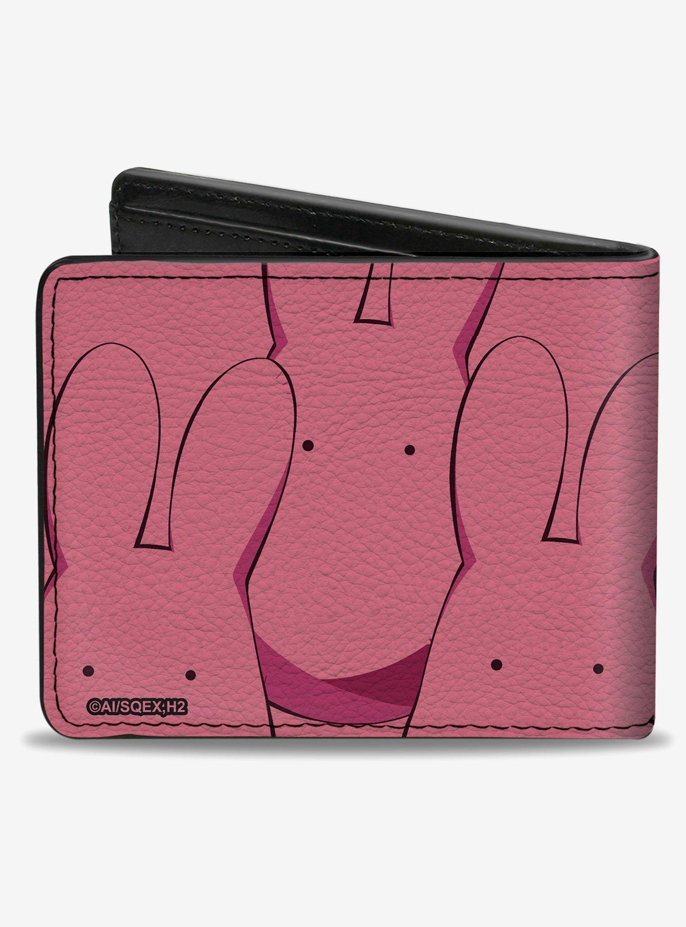 After-School Hanako-Kun Mokke Stacked and Title Logo Bifold Wallet, , hi-res