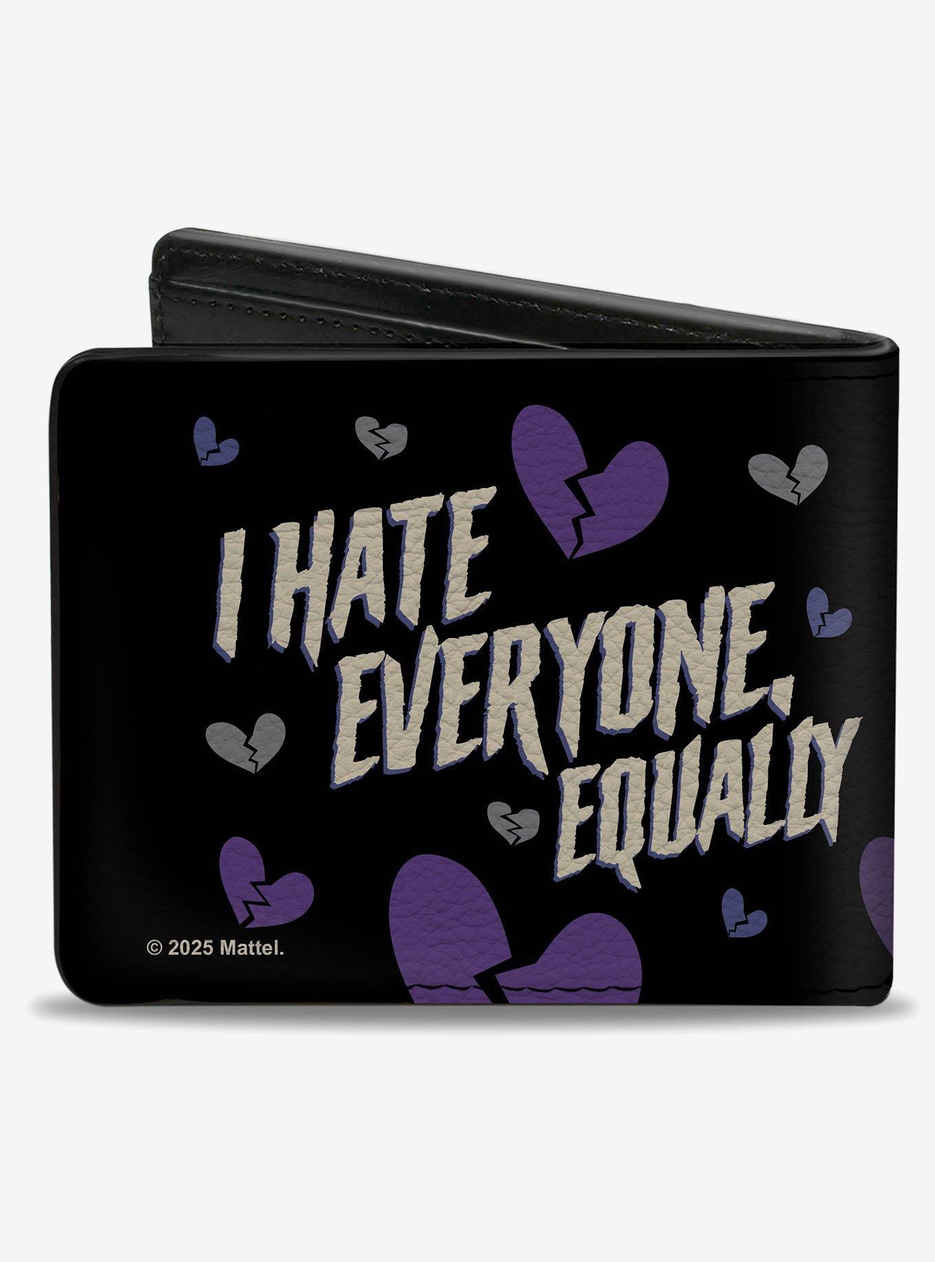 Masters of the Universe Skeletor I Hate Everyone Equally Heart Pose Bifold Wallet, , hi-res