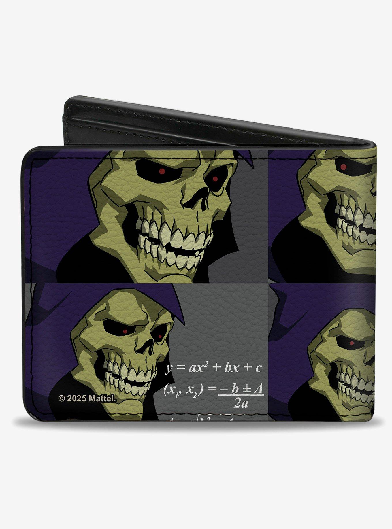 Masters of the Universe Masters of the Universe Skeletor Formula Pose Blocks Bifold Wallet, , hi-res