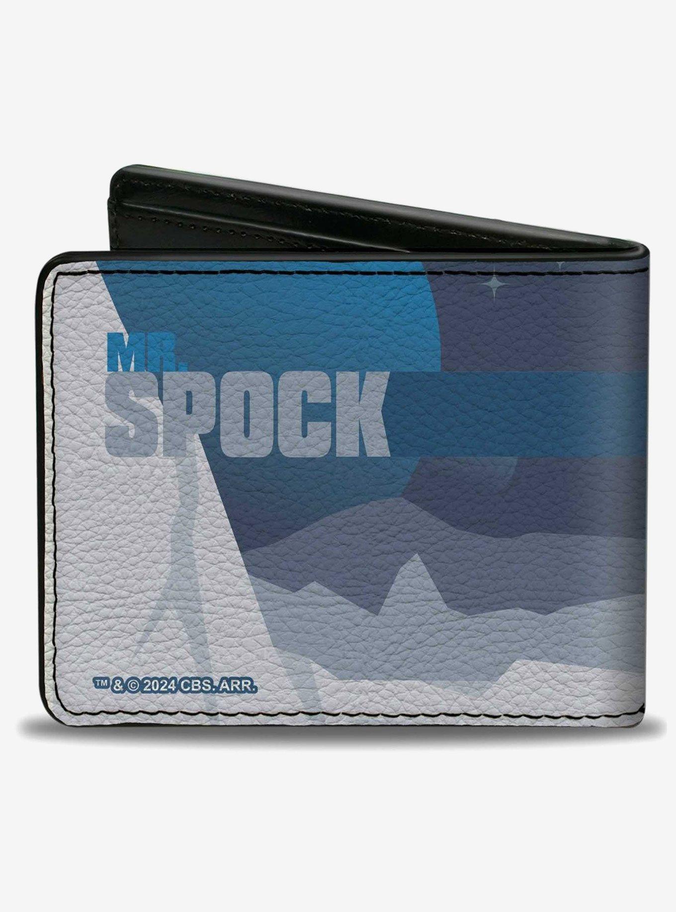 Star Trek Mr Spock Phaser Pose Bifold Wallet, , hi-res