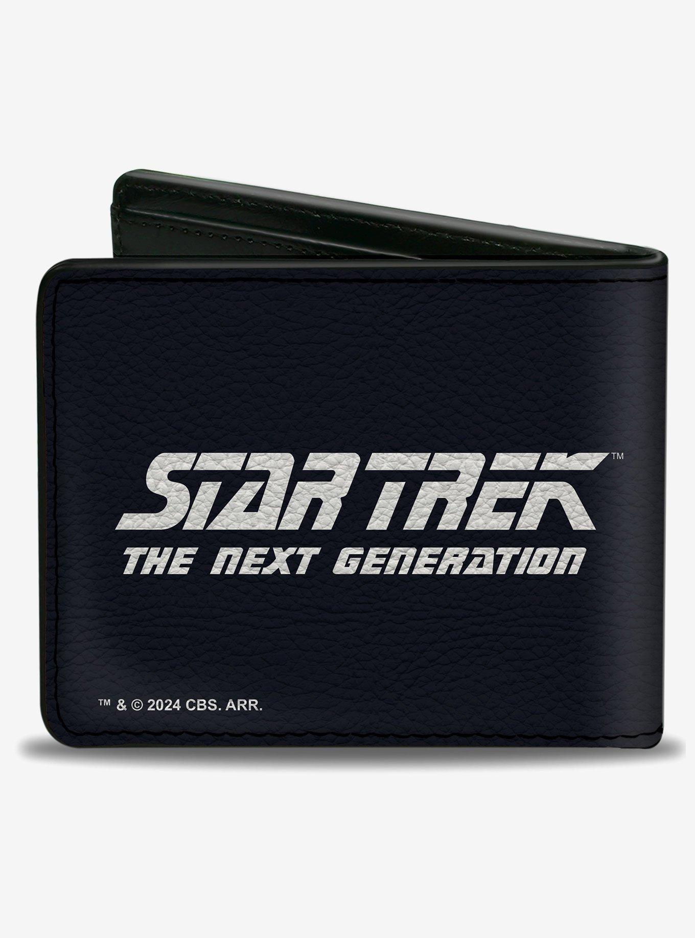 Star Trek Next Generation Starship Enterprise Voyages Icon Bifold Wallet, , hi-res