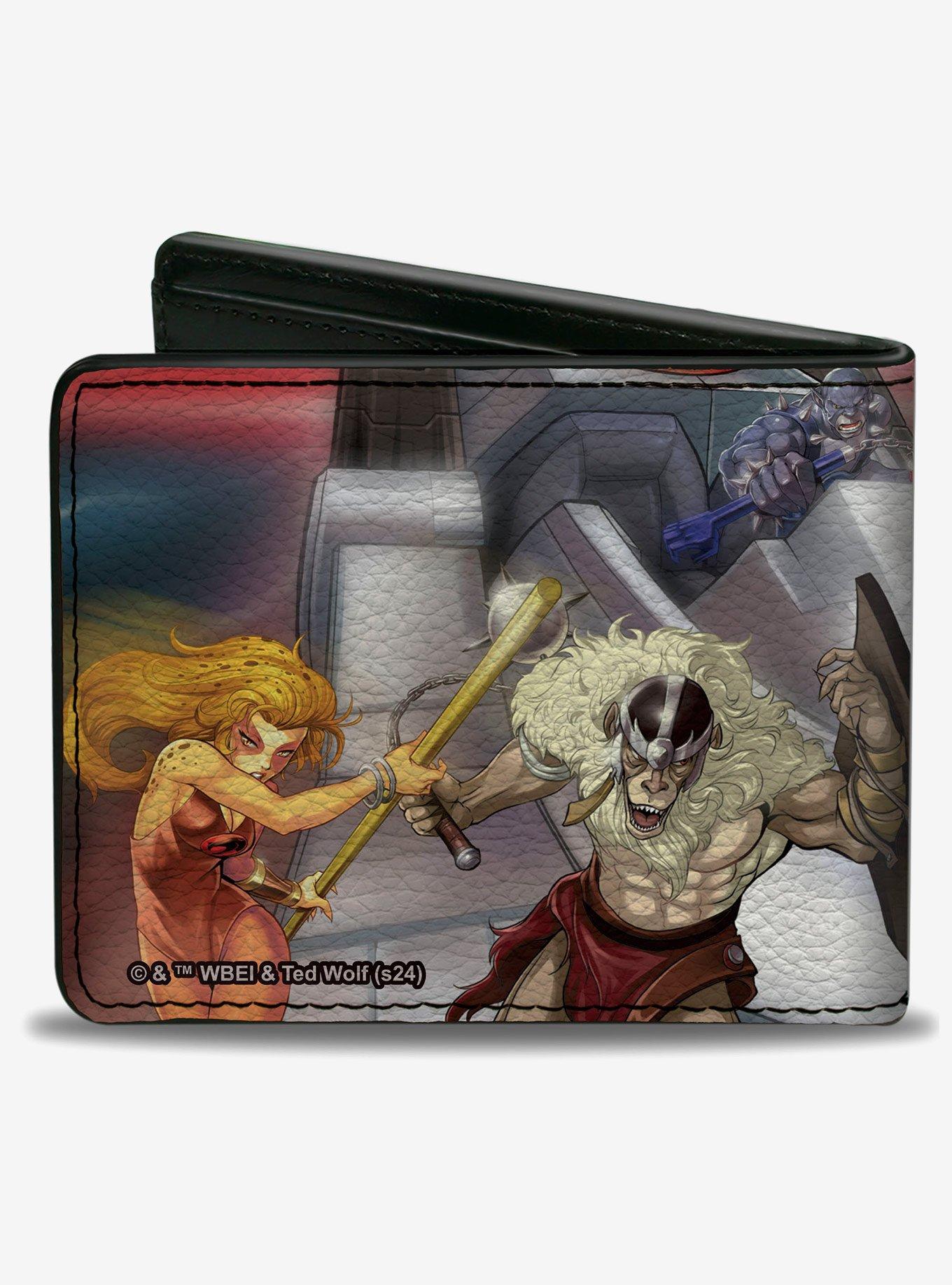 ThunderCats Monkian Action Pose and Title Logo Bifold Wallet, , hi-res