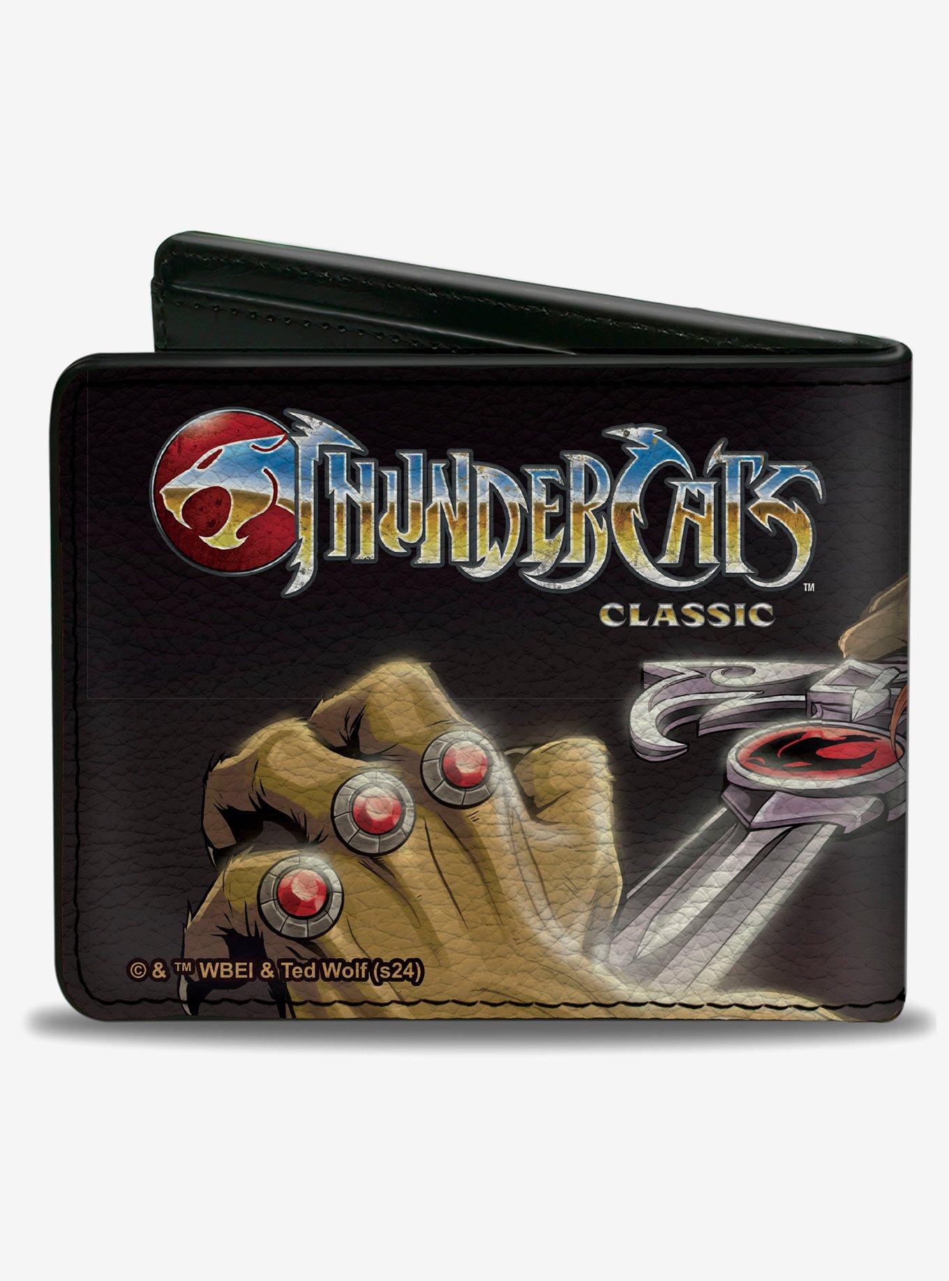 ThunderCats Lion O Sword Of Omens Title Logo Pose Bifold Wallet, , alternate