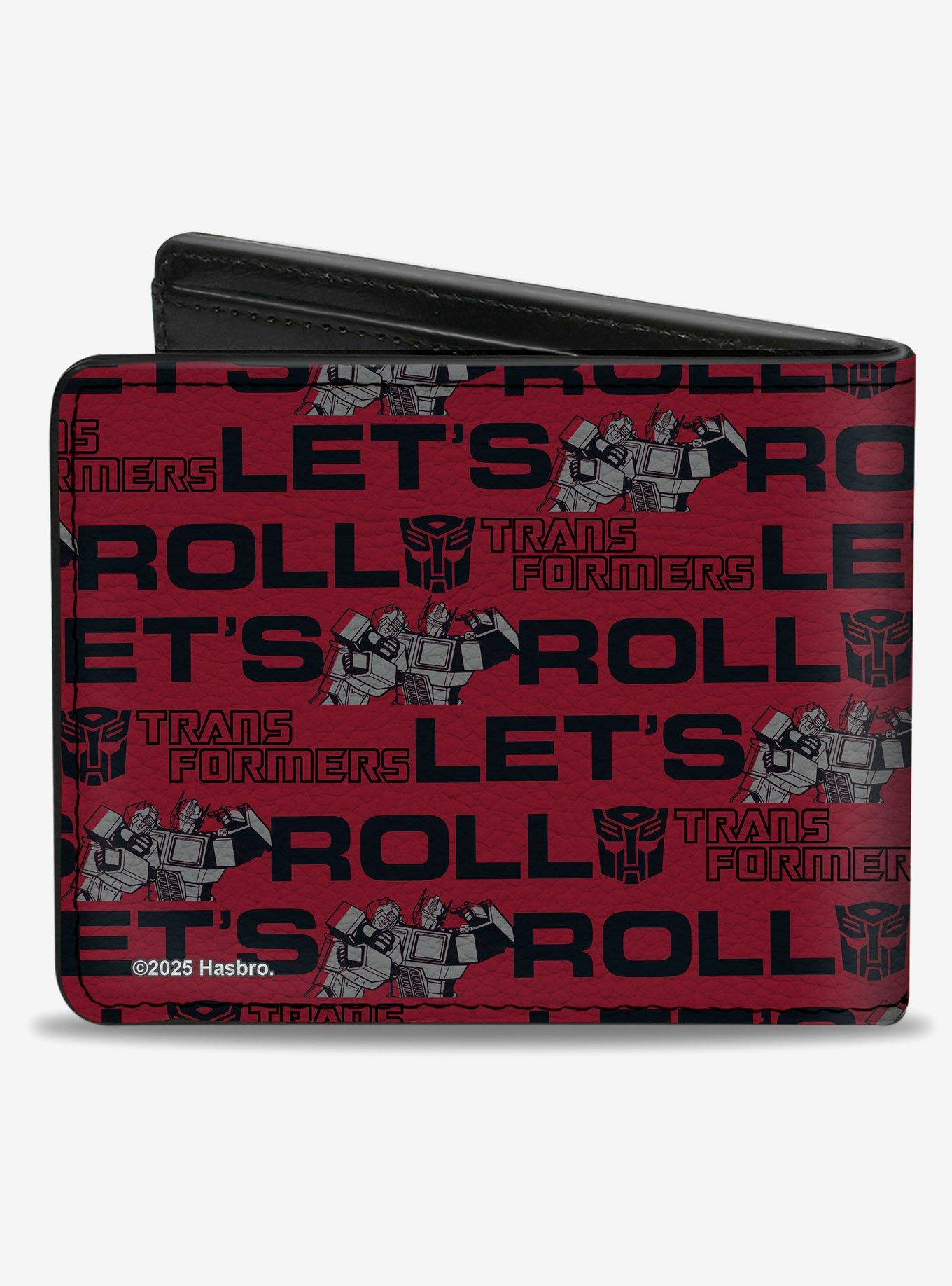 Transformers Optimus Prime and Bumblebee Let Roll Bifold Wallet, , hi-res