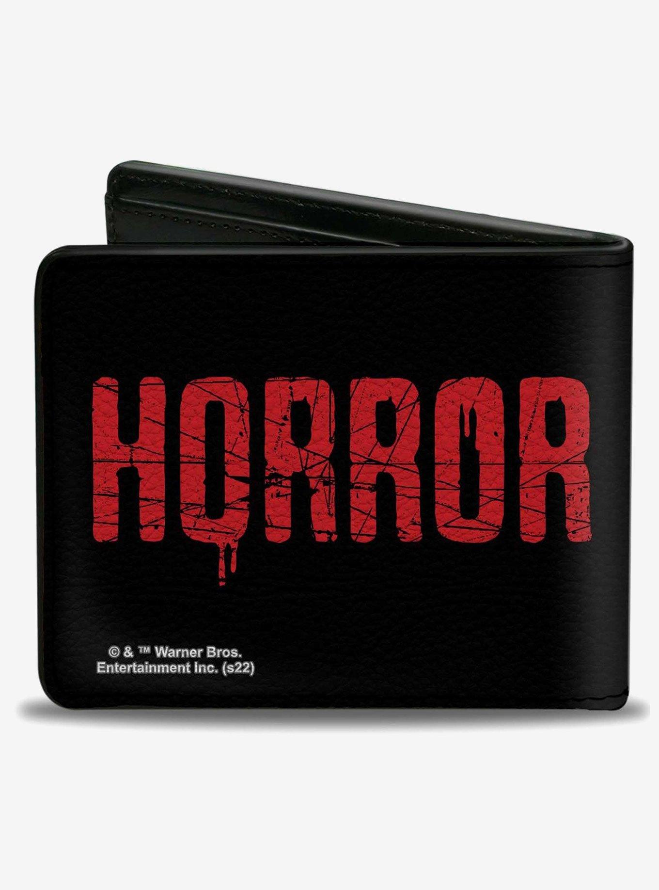 Annabelle Comes Home Face Close Up and Horror Text Bifold Wallet, , hi-res