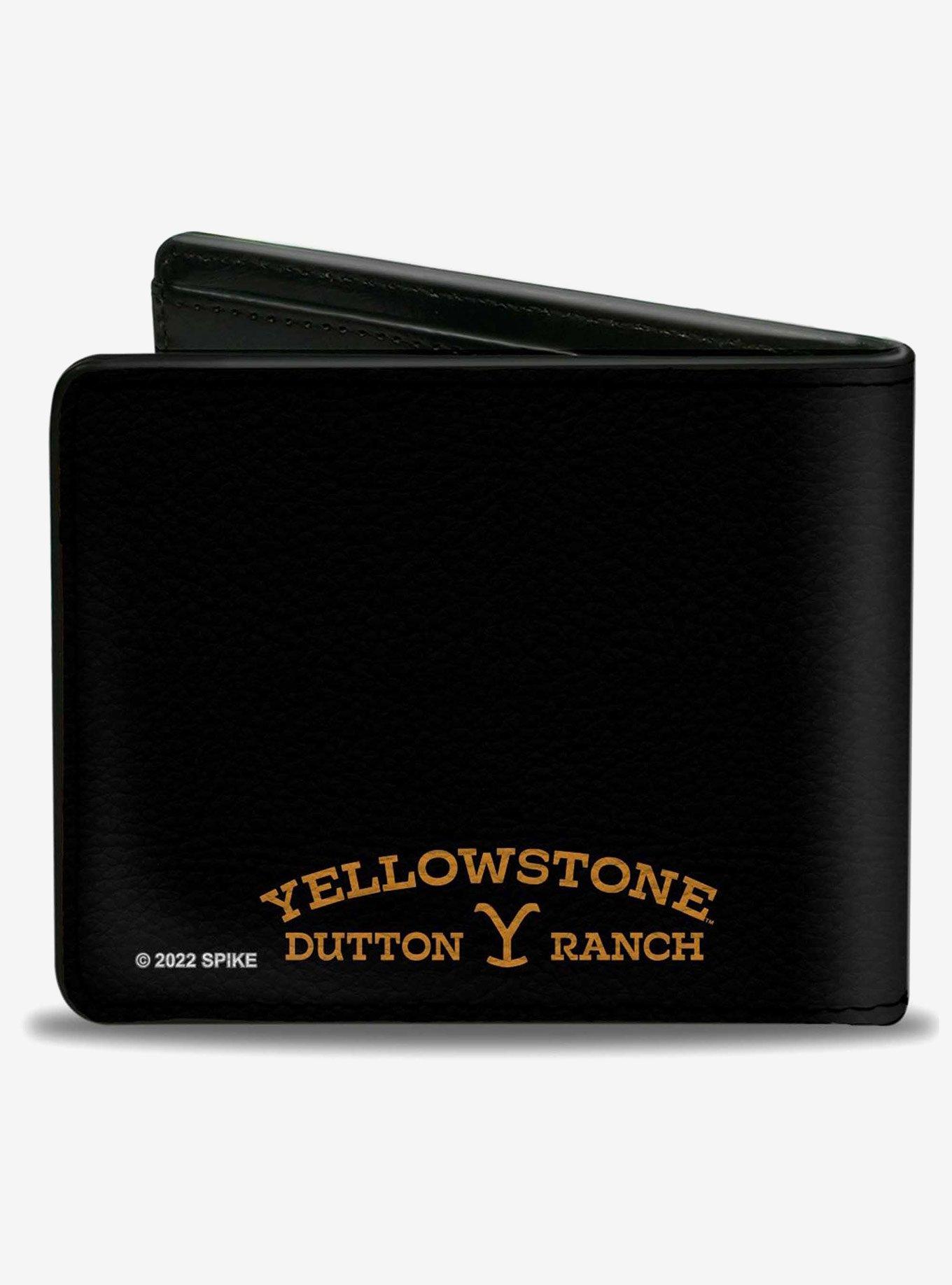 Yellowstone Y Logo and Title Icon Bifold Wallet, , hi-res