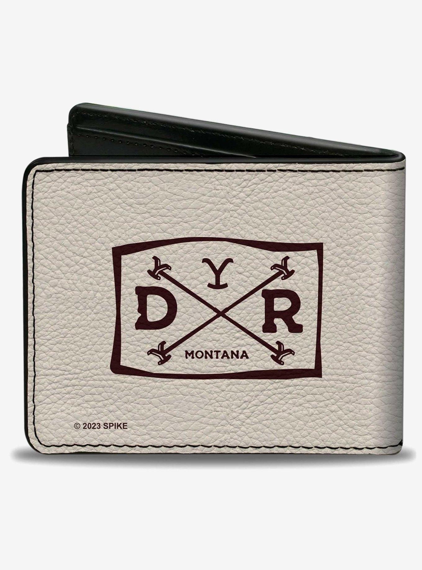 Yellowstone We Dont Choose the Way Badge Bifold Wallet, , hi-res