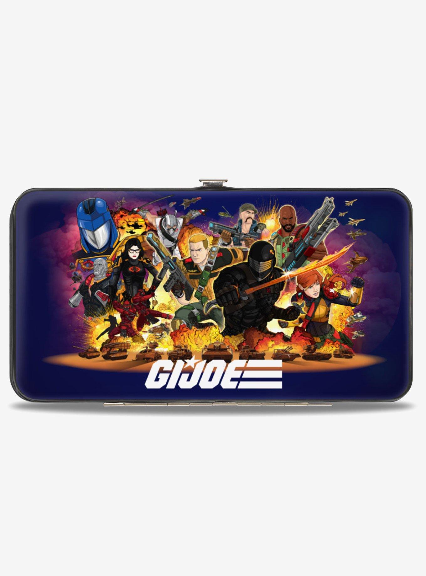 GI Joe Universe Agents Explosion Group Pose and Logo Hinged Wallet, , hi-res