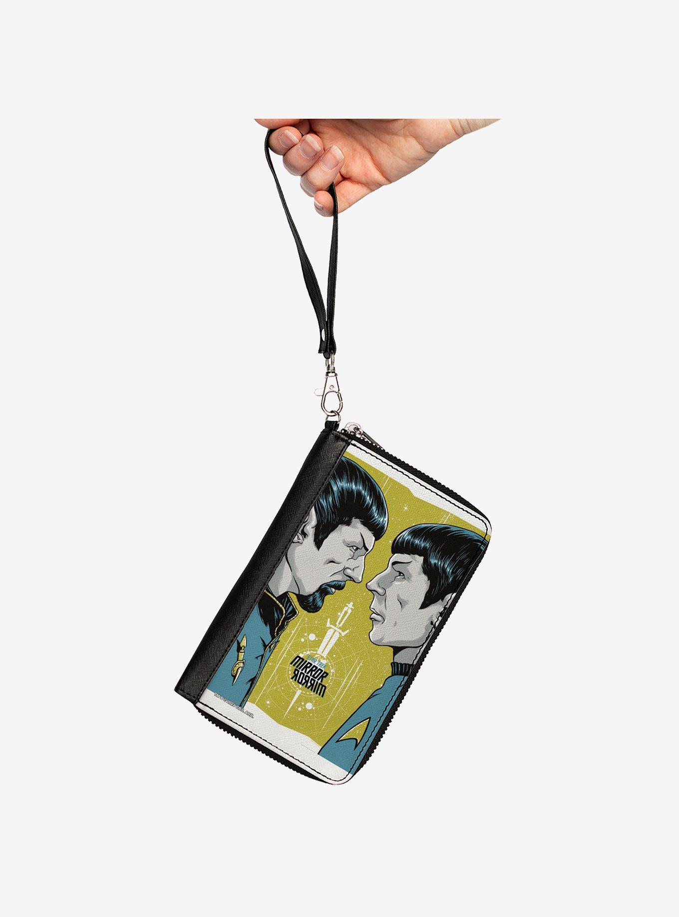 Star Trek Mirror Mirror Spock Characters Greens Zip Around Wallet, , hi-res