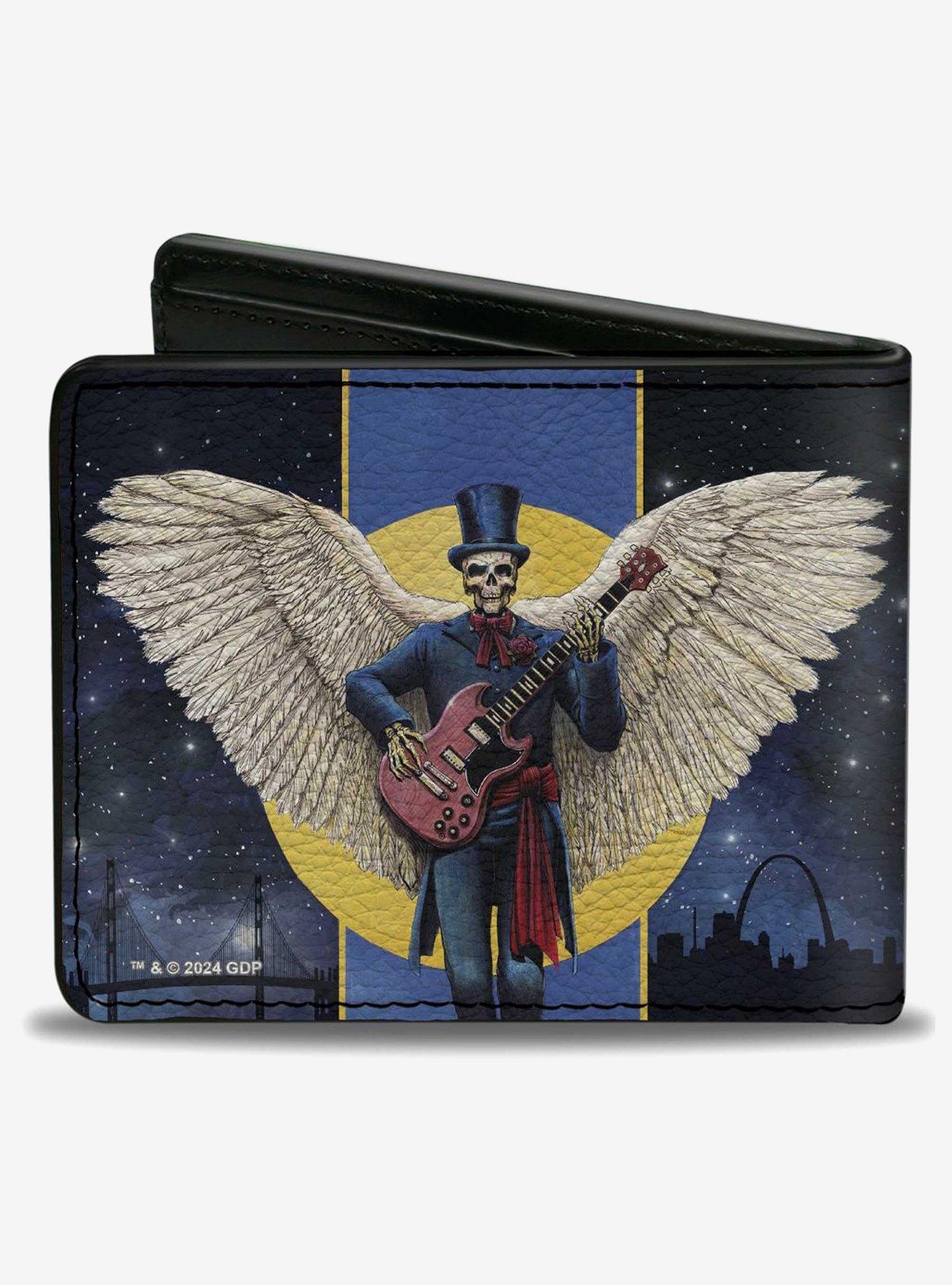 Grateful Dead Daves Picks V6 San Francisco St Louis Cover Art Bifold Wallet, , hi-res