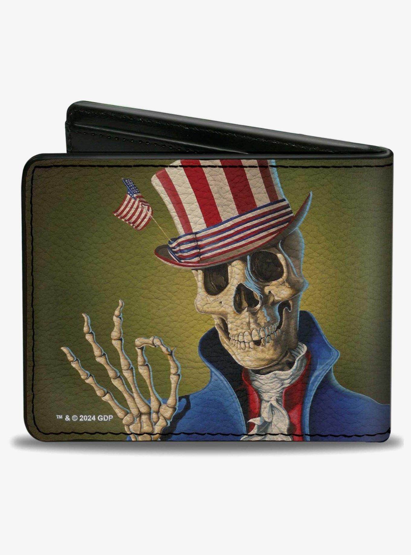 Grateful Dead Dave's Picks Volume Four College of William and Mary Uncle Sam Cover Art Bifold Wallet, , hi-res
