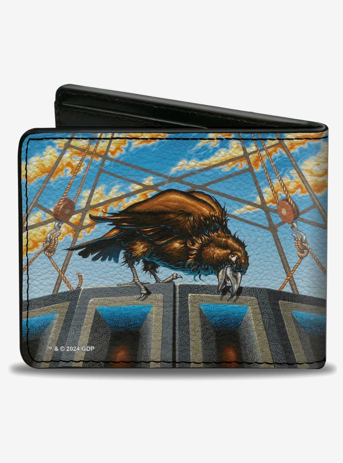 Grateful Dead Daves Picks V2 Dillon Stadium Raven Cover Art Bifold Wallet, , hi-res