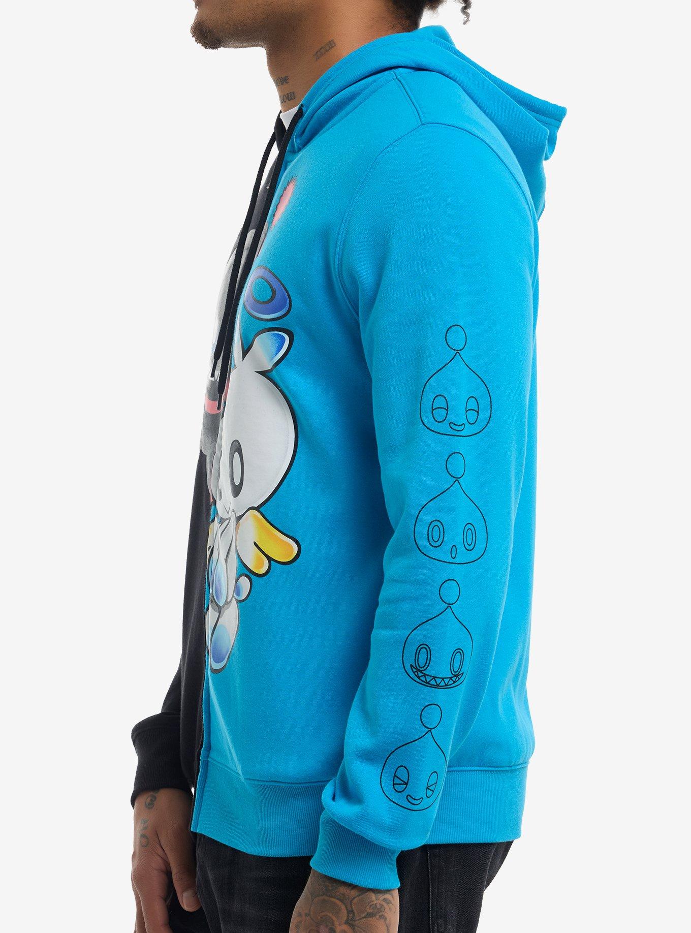 Sonic The Hedgehog Light & Dark Chao Split Hoodie, MULTI, alternate