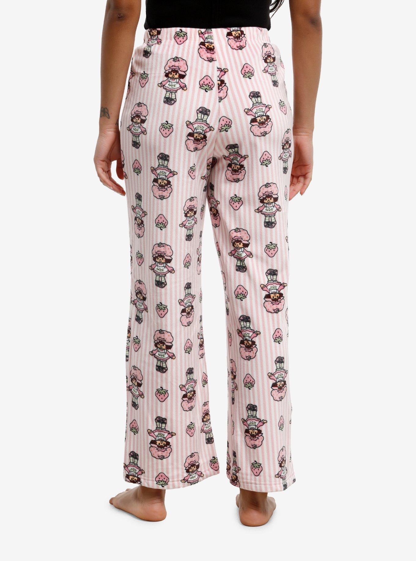 Strawberry Shortcake Velour Pajama Pants, , hi-res
