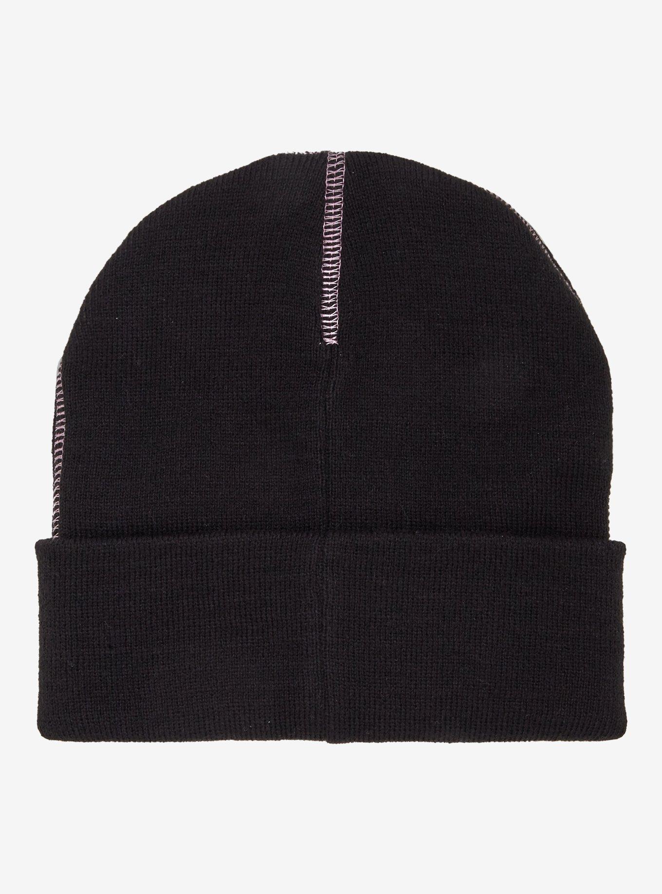 Demon Slayer: Kimetsu No Yaiba Nezuko Contrast Stitch Beanie, , hi-res
