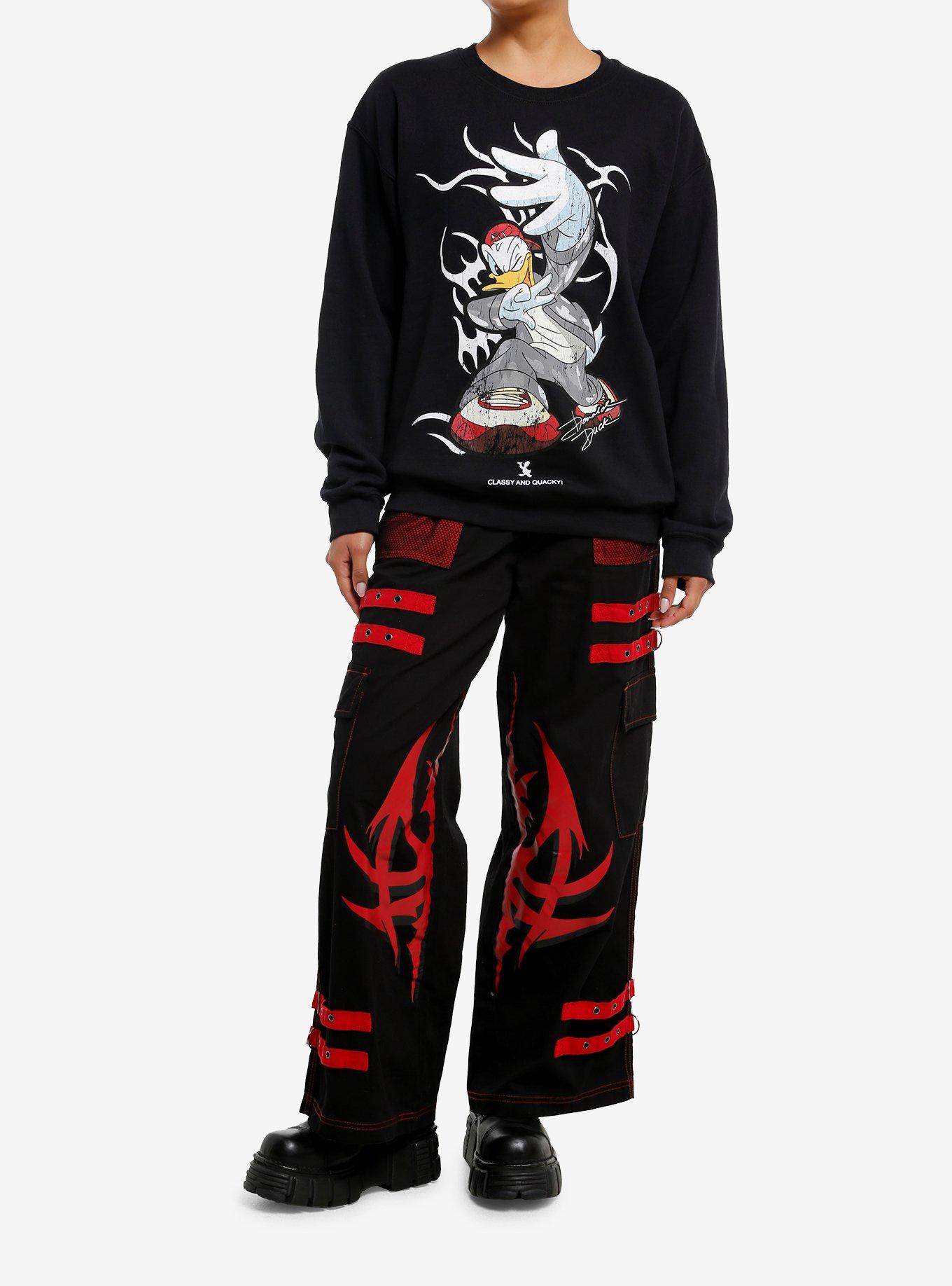 Disney Donald Duck Classy And Quacky Crewneck Sweater, , hi-res