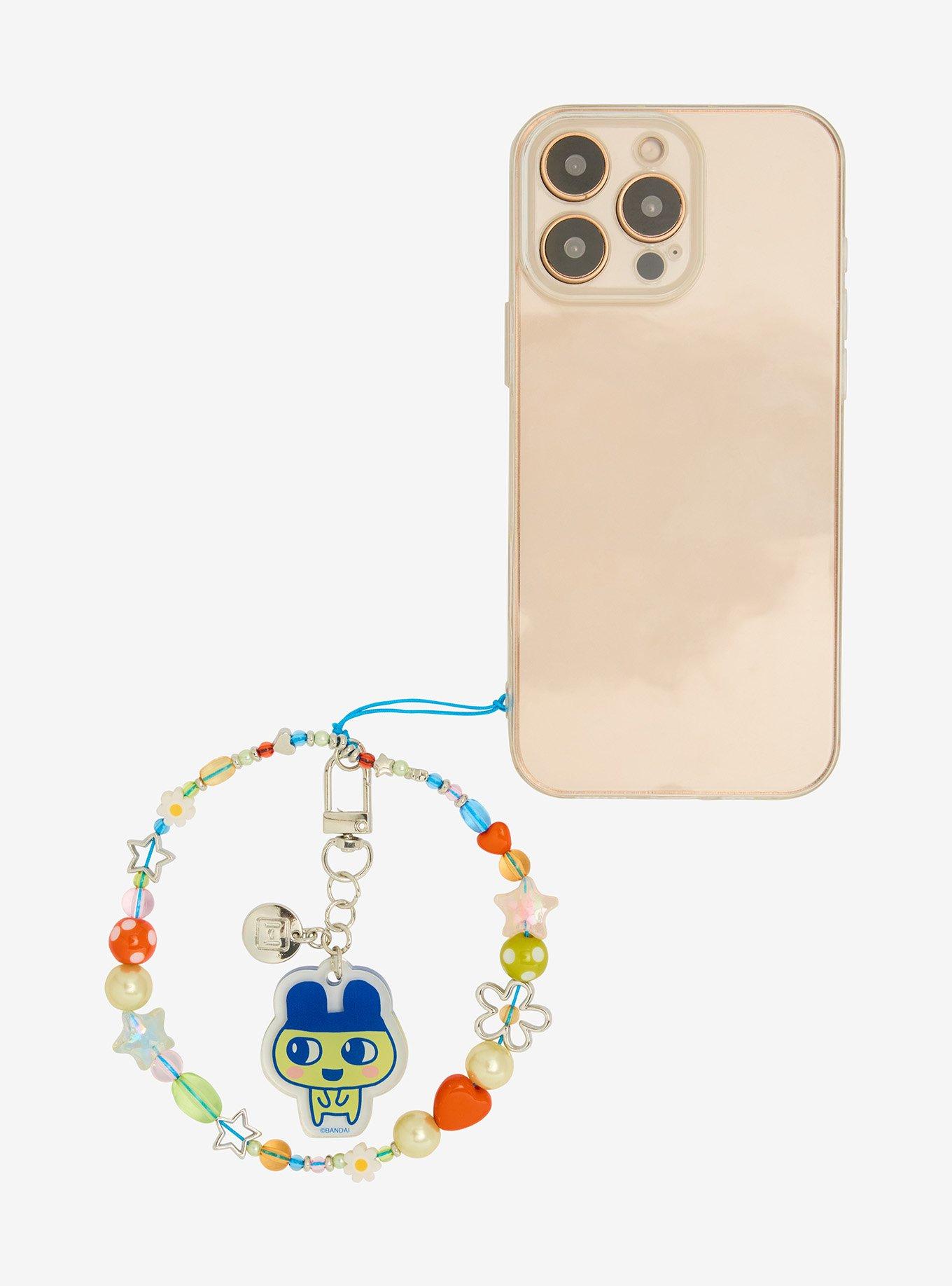 Hamee Tamagotchi Mametchi Beaded Phone Charm, , hi-res