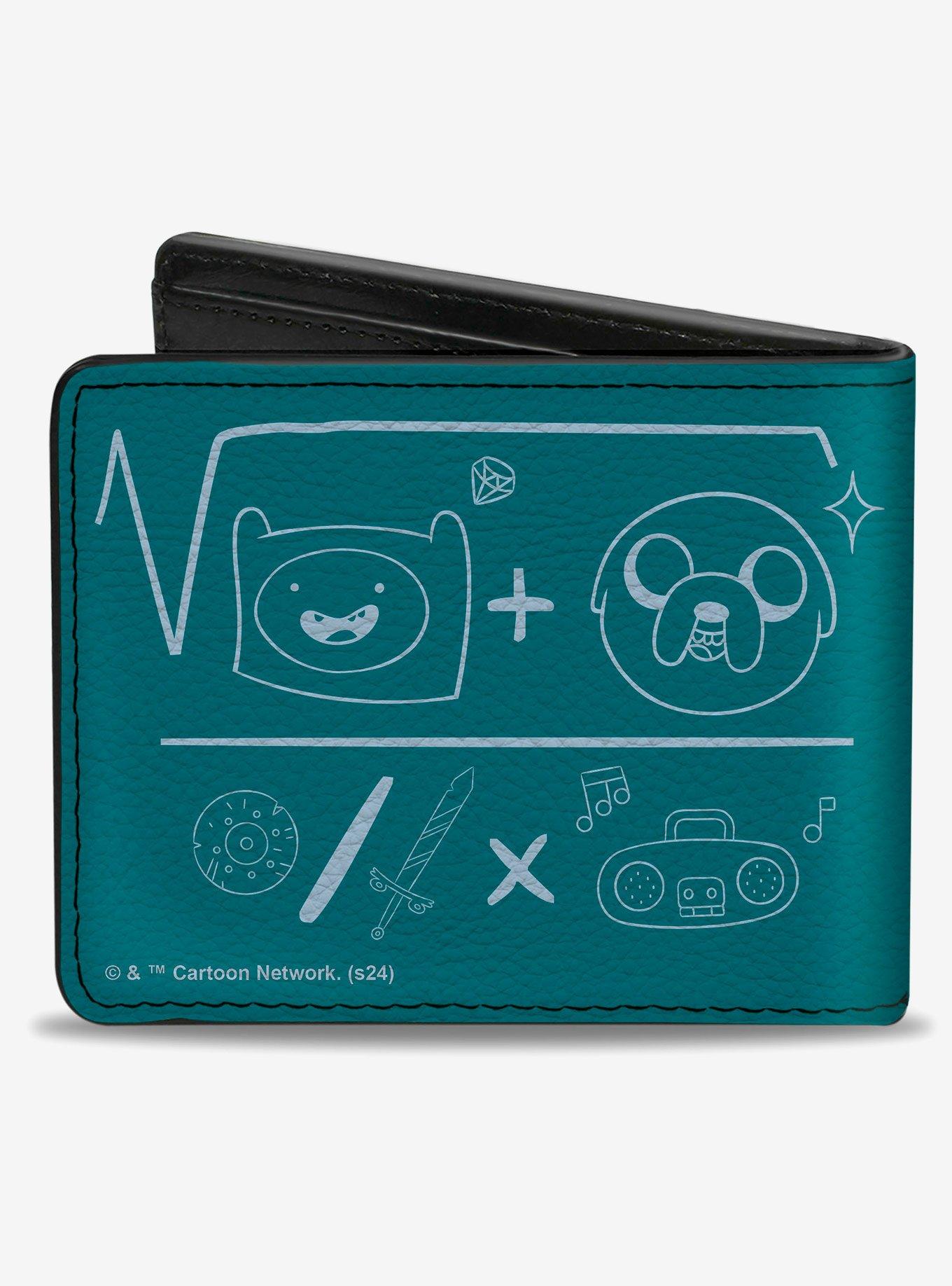Adventure Time 100% Algebraic Formula Bifold Wallet, , hi-res