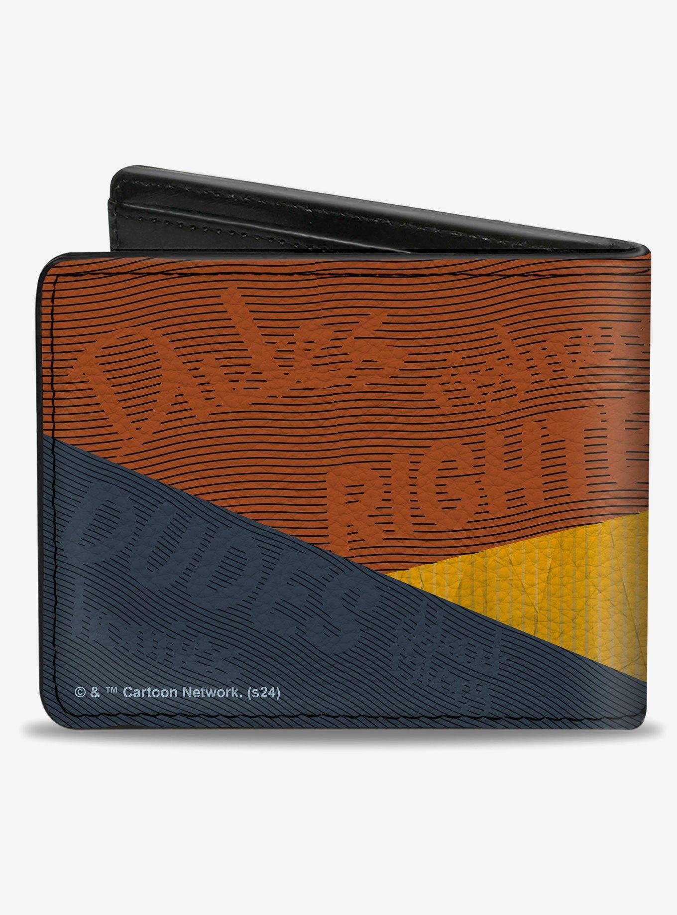 Adventure Time Jake and Finn DUDES Righteous Pose Bifold Wallet