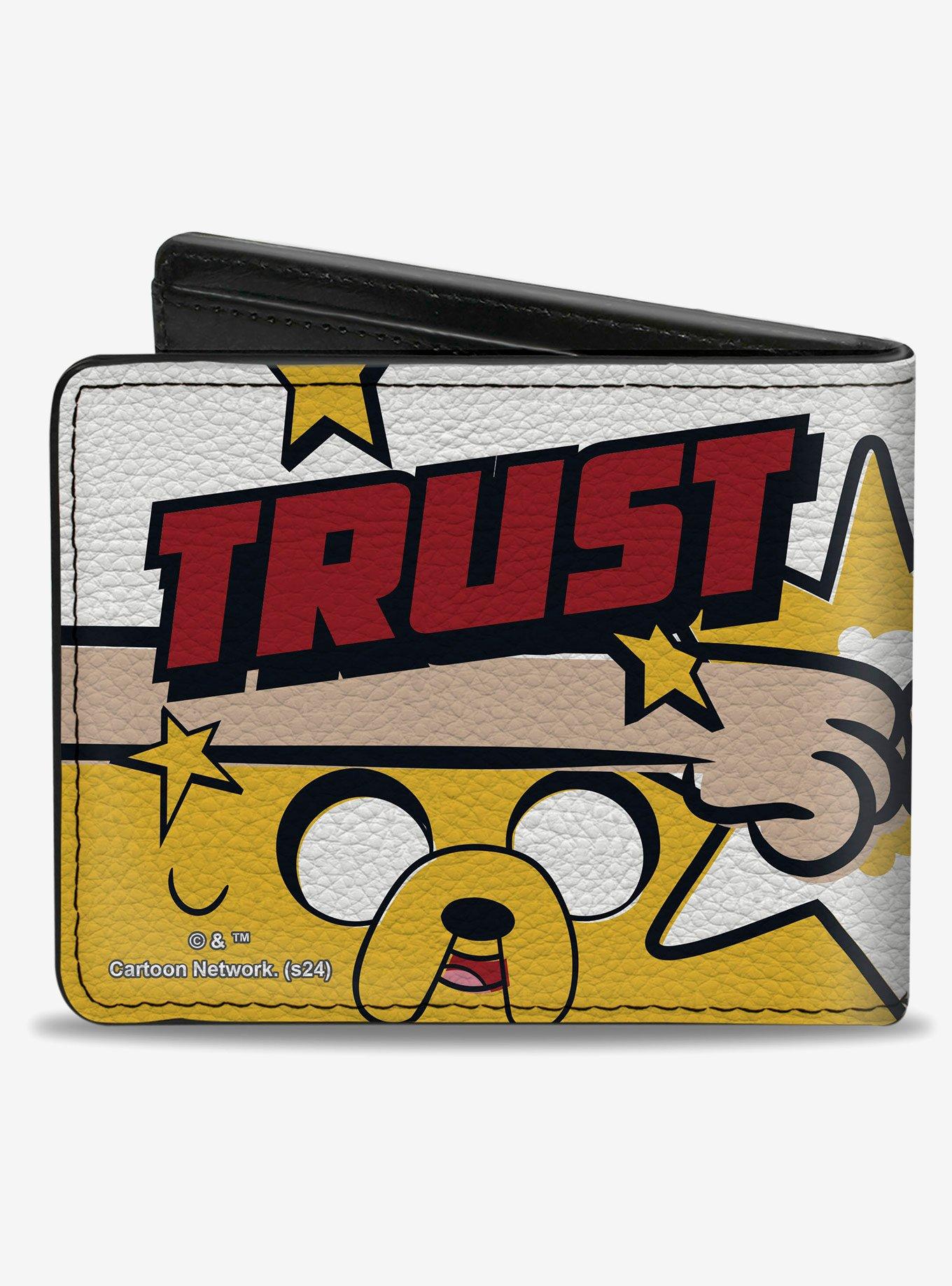 Adventure Time Jake and Finn Trust Pound Pose Bifold Wallet, , hi-res