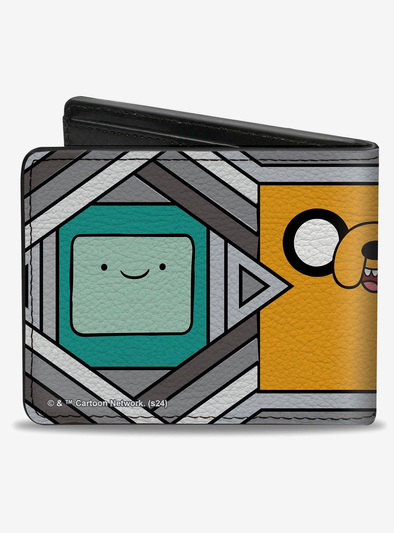 Adventure Time Jake Finn and BMO Pose Blocks Bifold Wallet, , hi-res