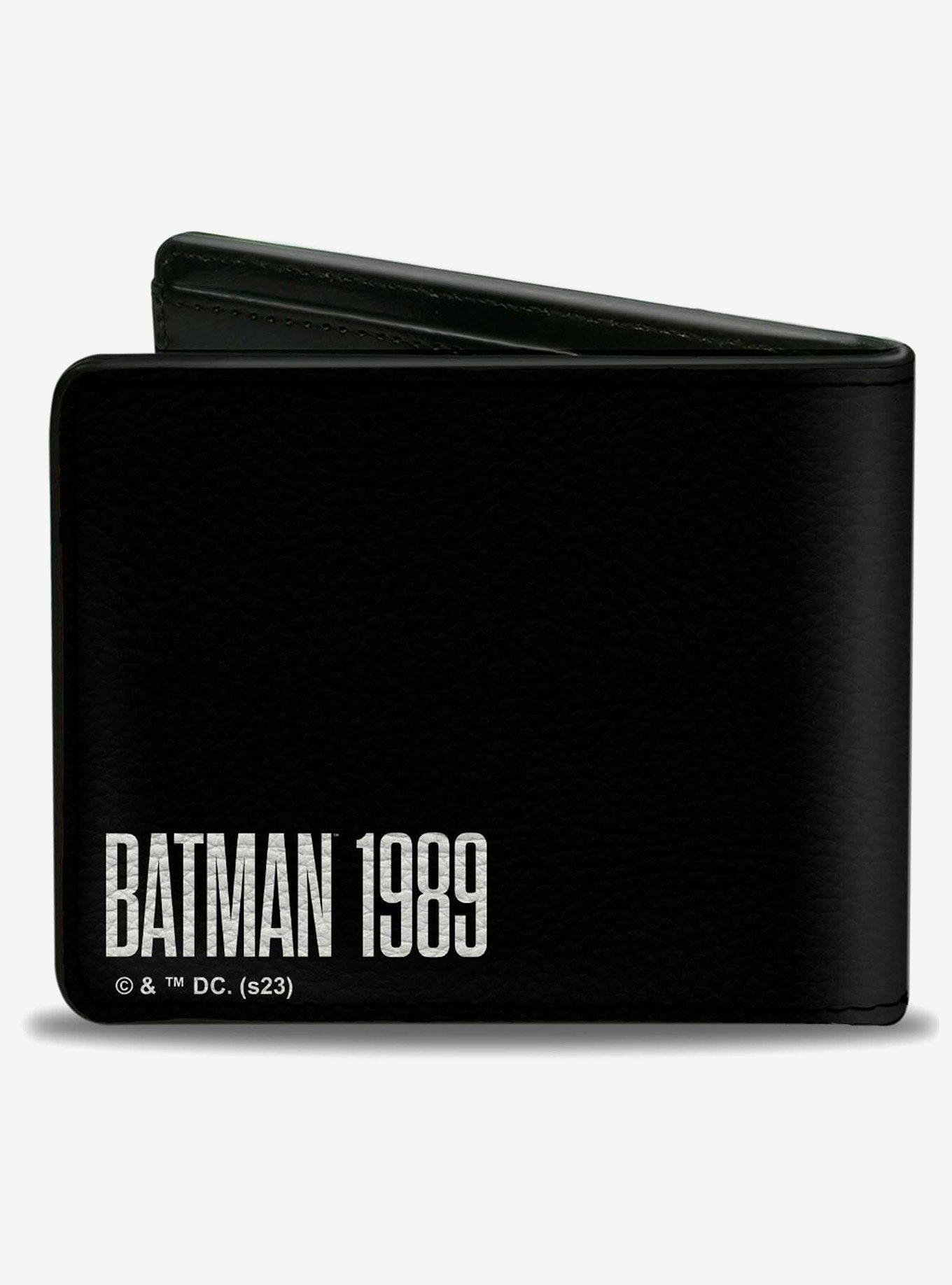 DC Comics Batman 1989 Batmobile Text Bifold Wallet, , hi-res