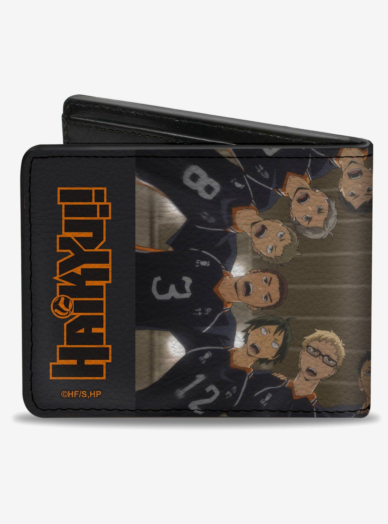 Haikyu!! Karasuno High Huddle Player Pose Bifold Wallet, , hi-res