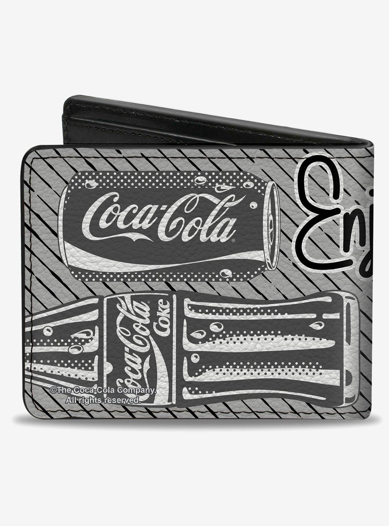 Coca-Cola Enjoy Refresh Can and Bottle Bifold Wallet, , hi-res