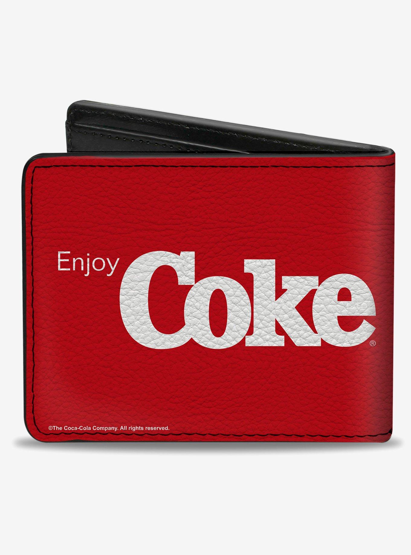 Coca-Cola Enjoy Coke Logo Bifold Wallet, , hi-res