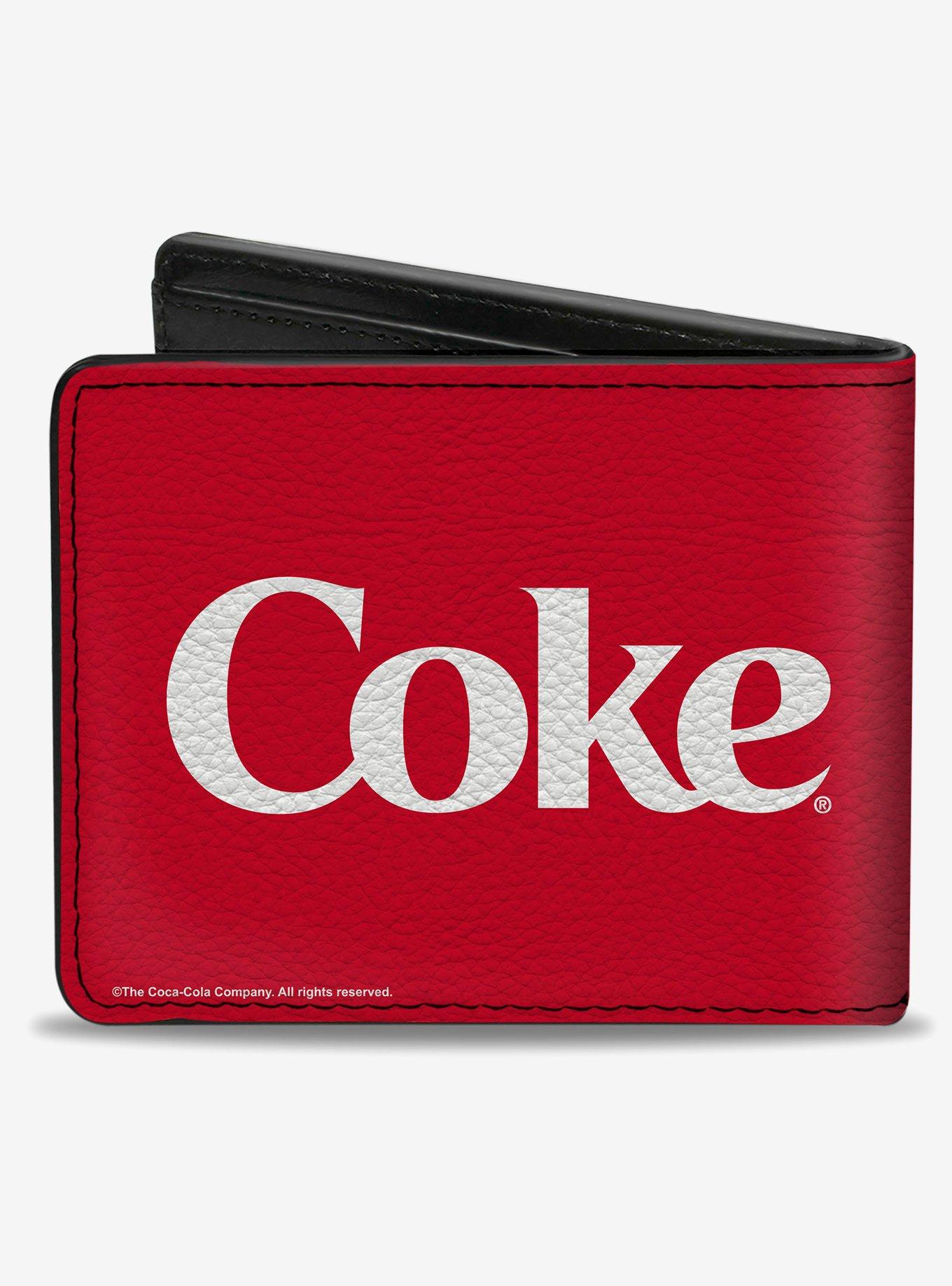 Coca-Cola Coke Text Logo' Bifold Wallet, , hi-res