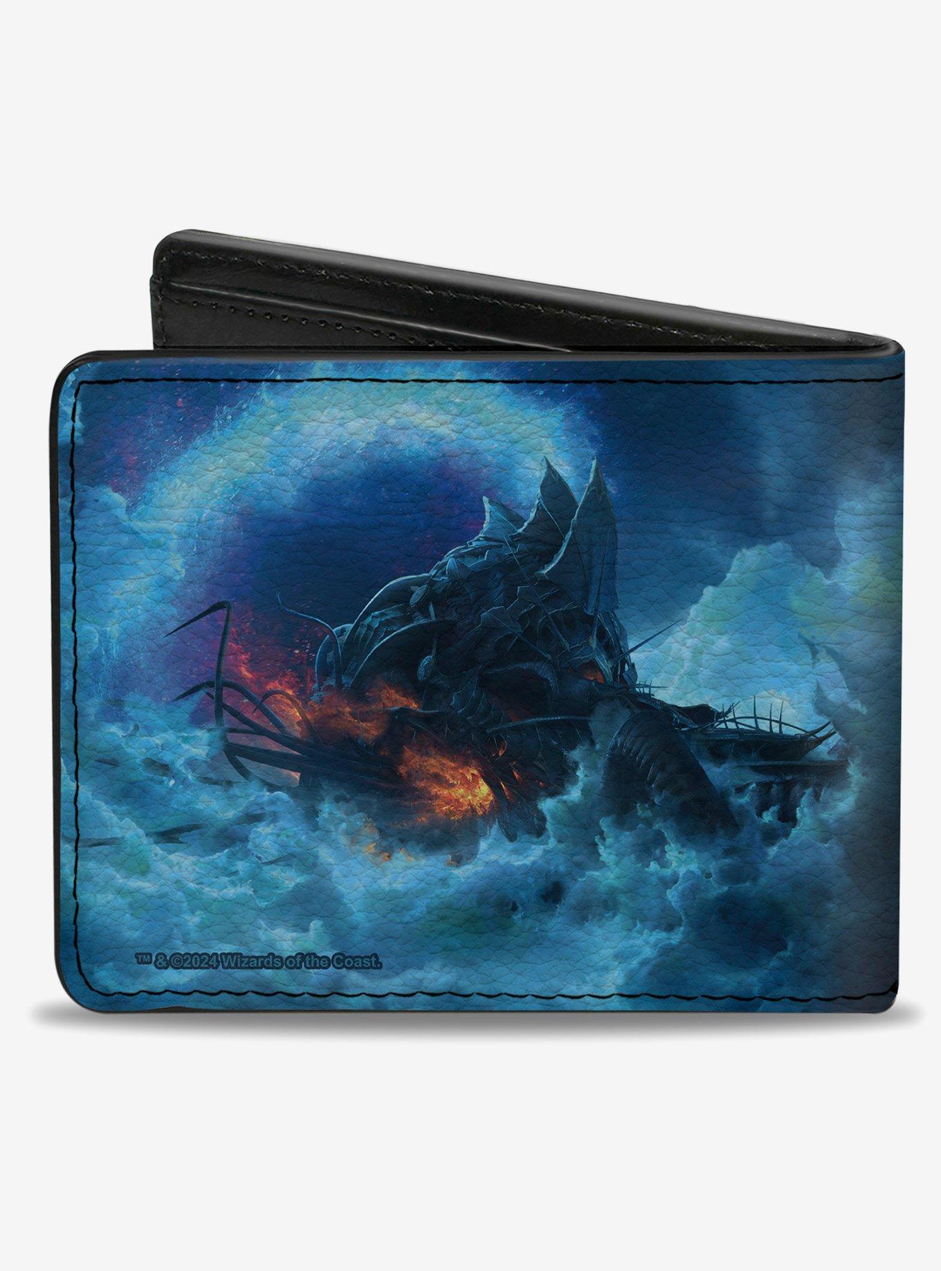 Baldur's Gate 3 Nautiloid Ship Scene and Title Logo Bifold Wallet, , hi-res