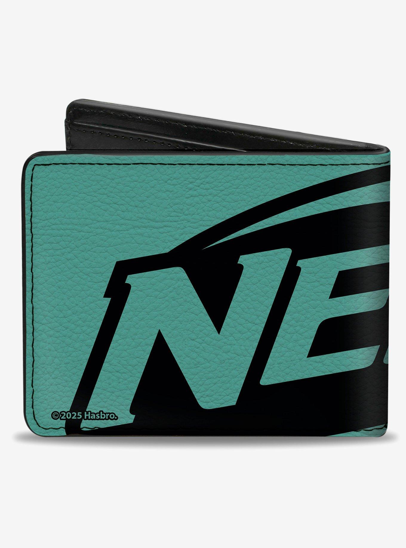 Nerf Logo Grid Split Pink Bifold Wallet, , hi-res