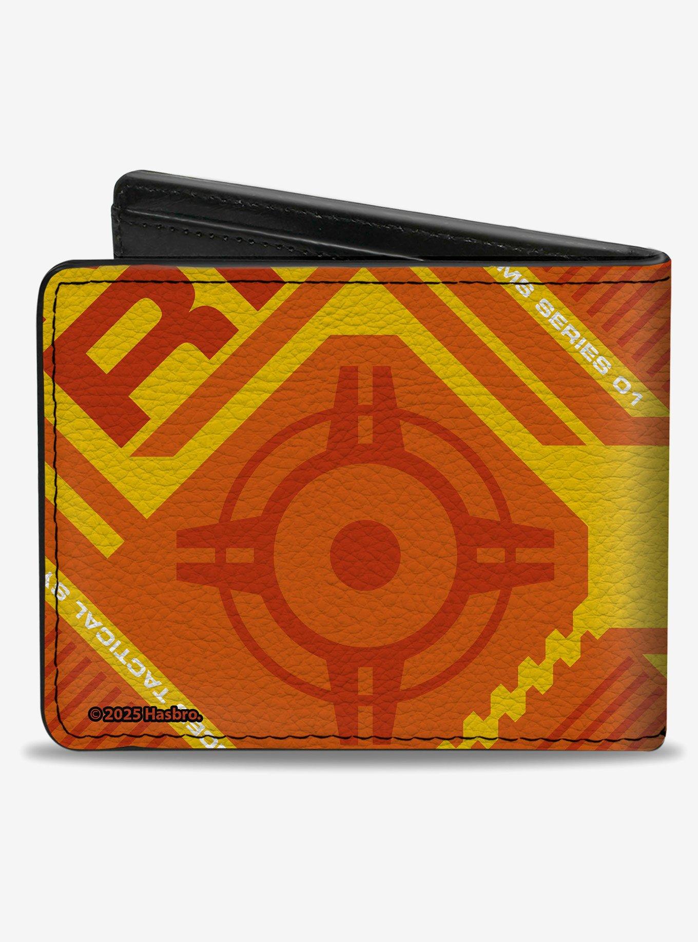 Nerf Text and Target Icon Bifold Wallet, , hi-res