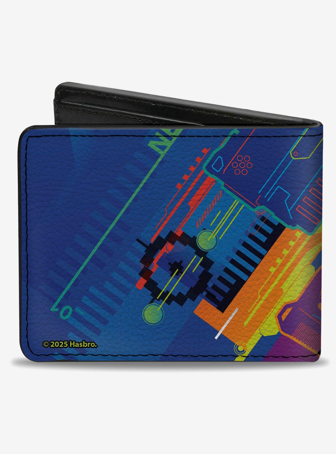 Nerf Blasker Ready To Win Collage Bifold Wallet, , hi-res
