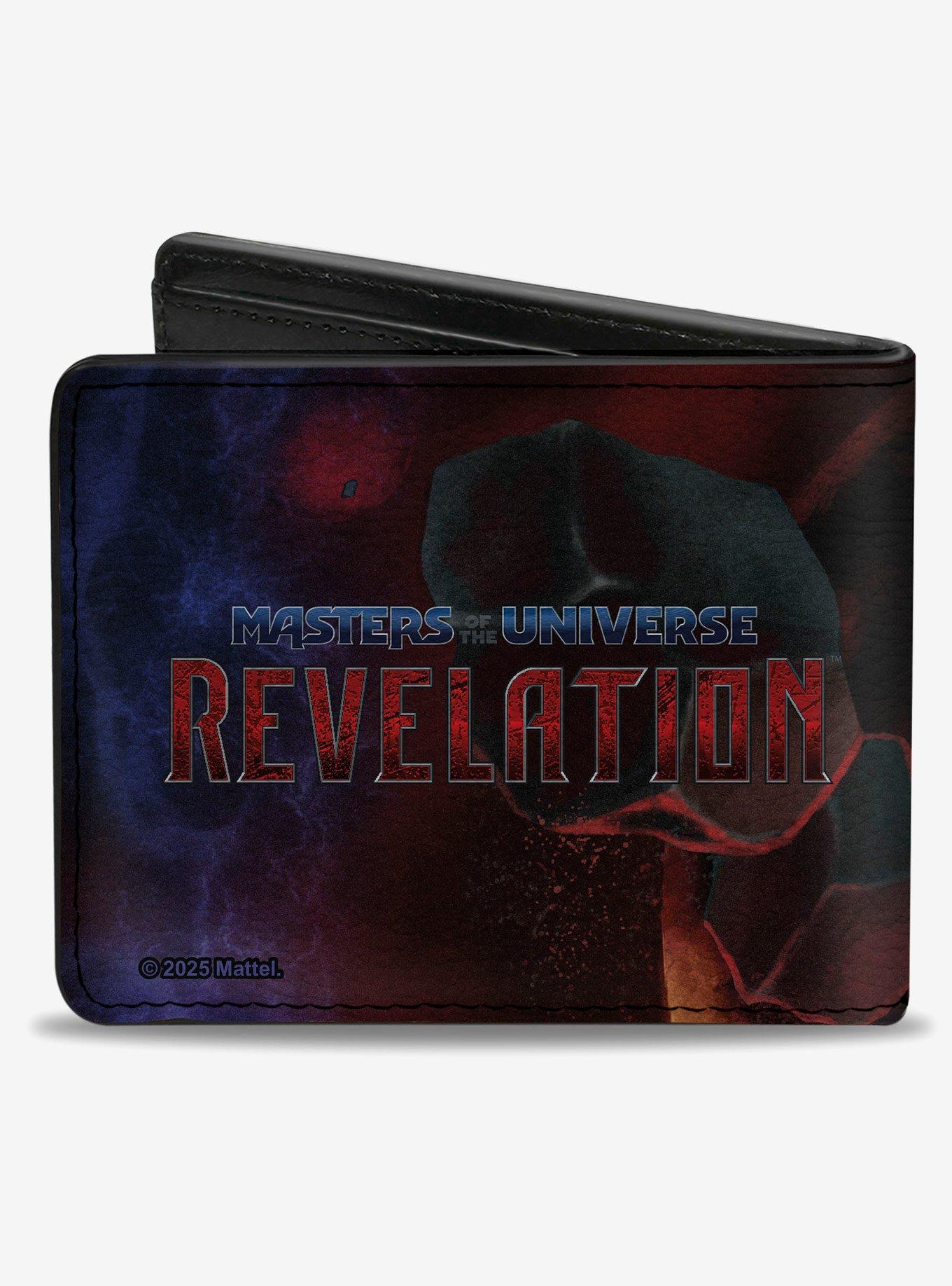 Masters of the Universe Revelation Evil Lyn Pose and Logo Bifold Wallet