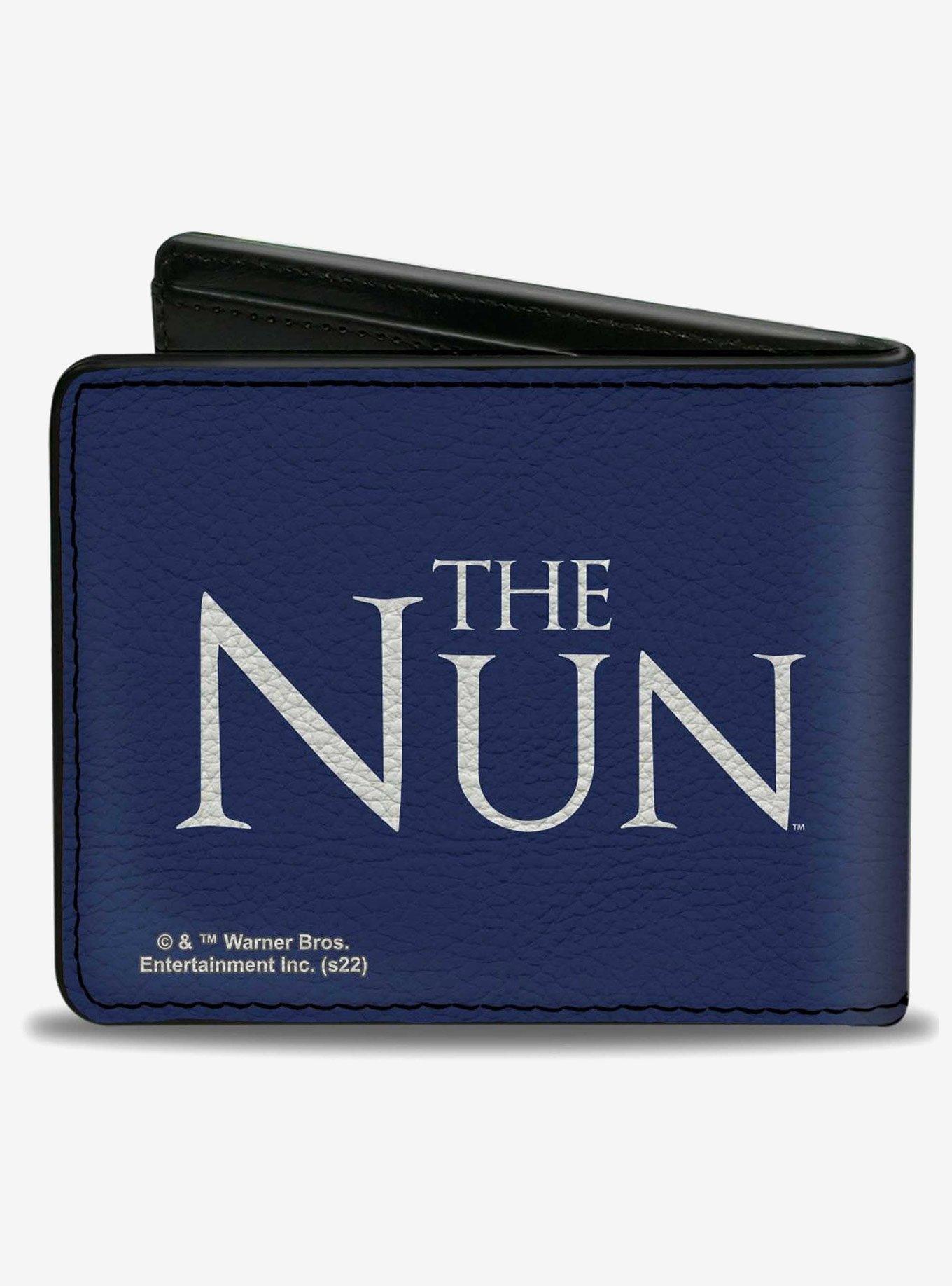 The Nun Screaming Nun Pose and Title Logo Bifold Wallet, , hi-res