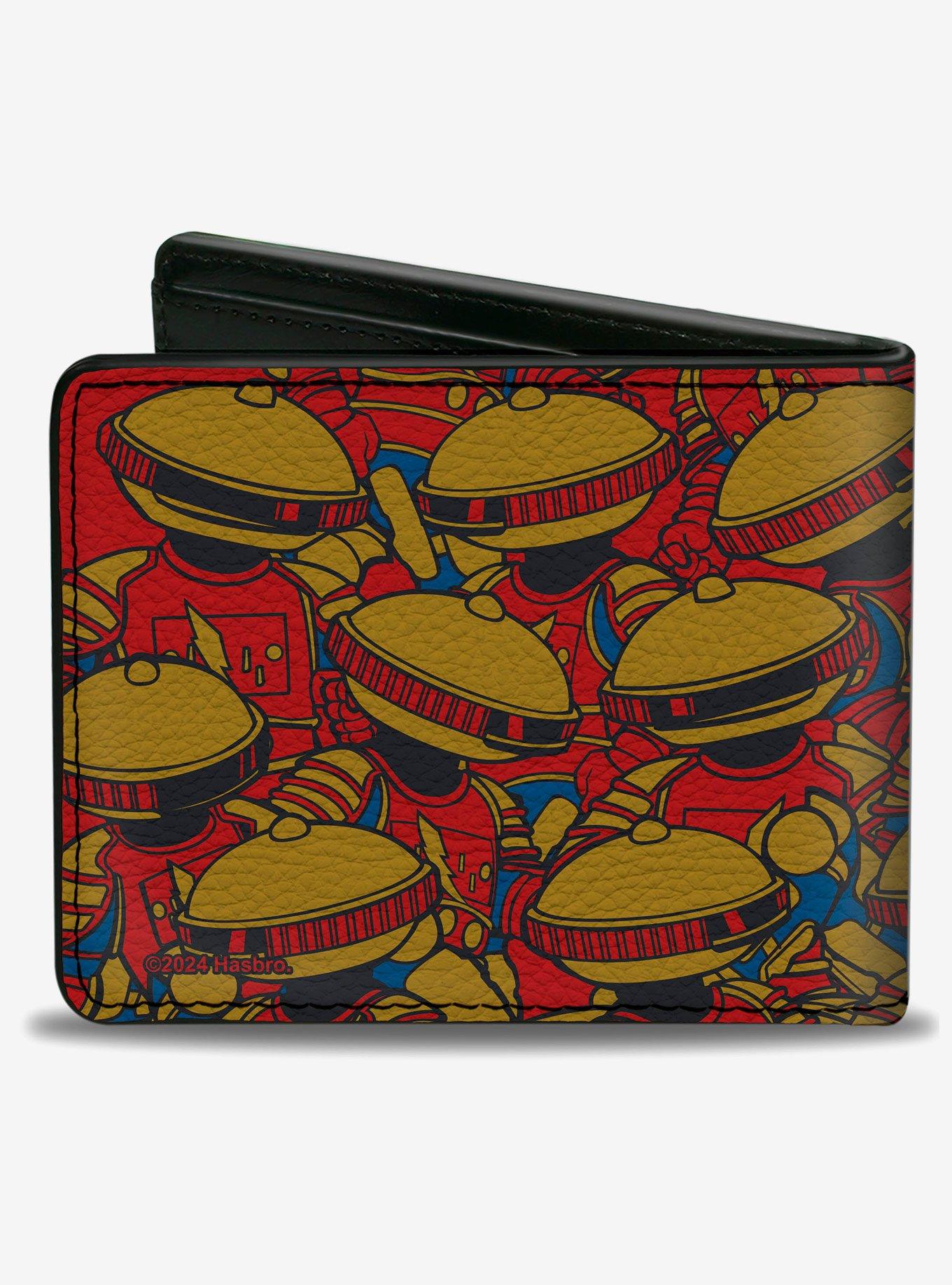 Mighty Morphin' Power Rangers Alpha 5 Pose Stacked Bifold Wallet, , hi-res