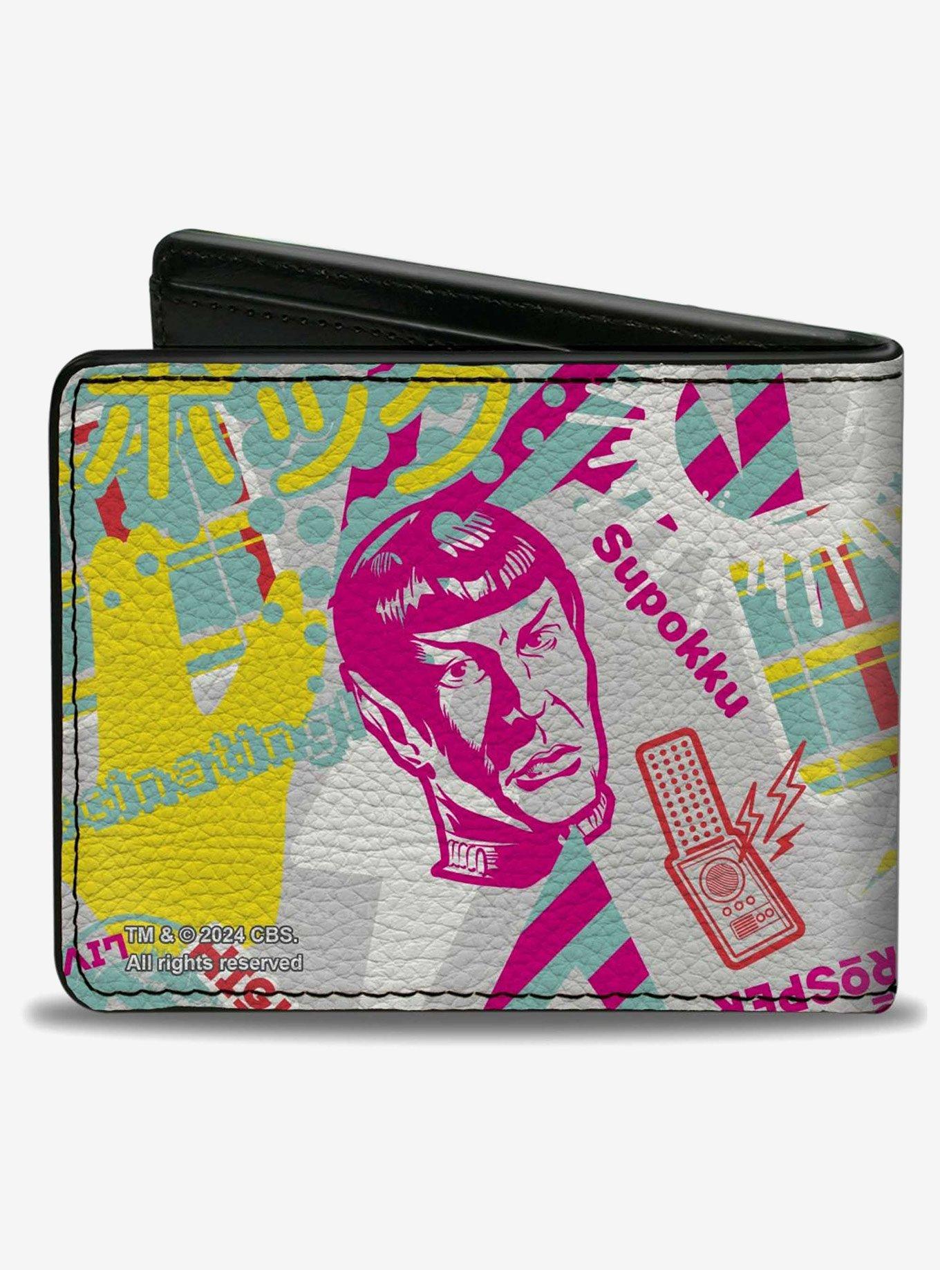 Star Trek Spock Icons Collage Bifold Wallet, , hi-res