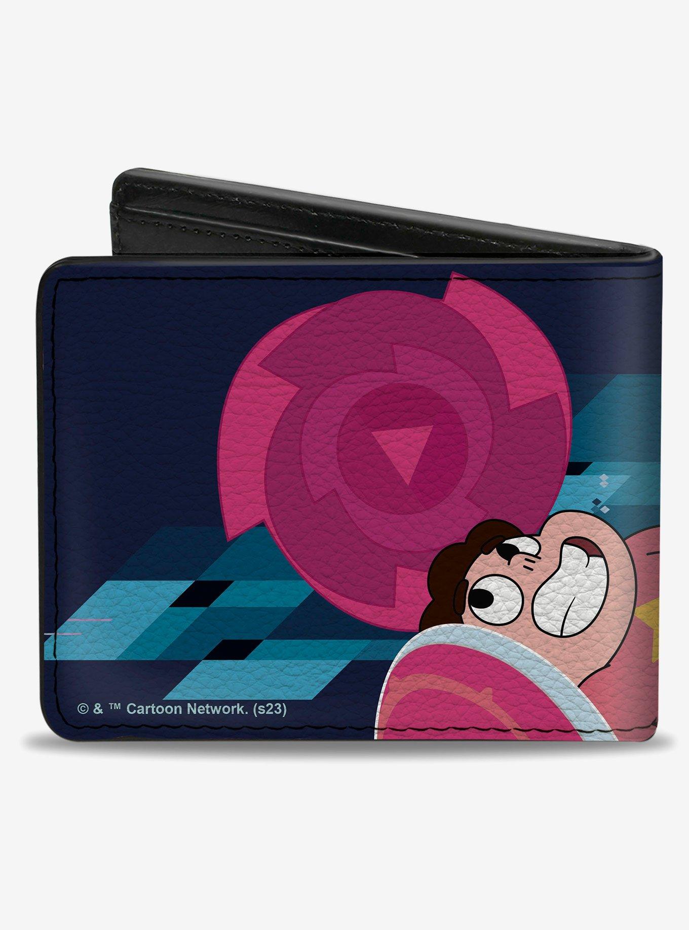 Steven Universe Serious Steven Activate Group Pose Bifold Wallet, , hi-res
