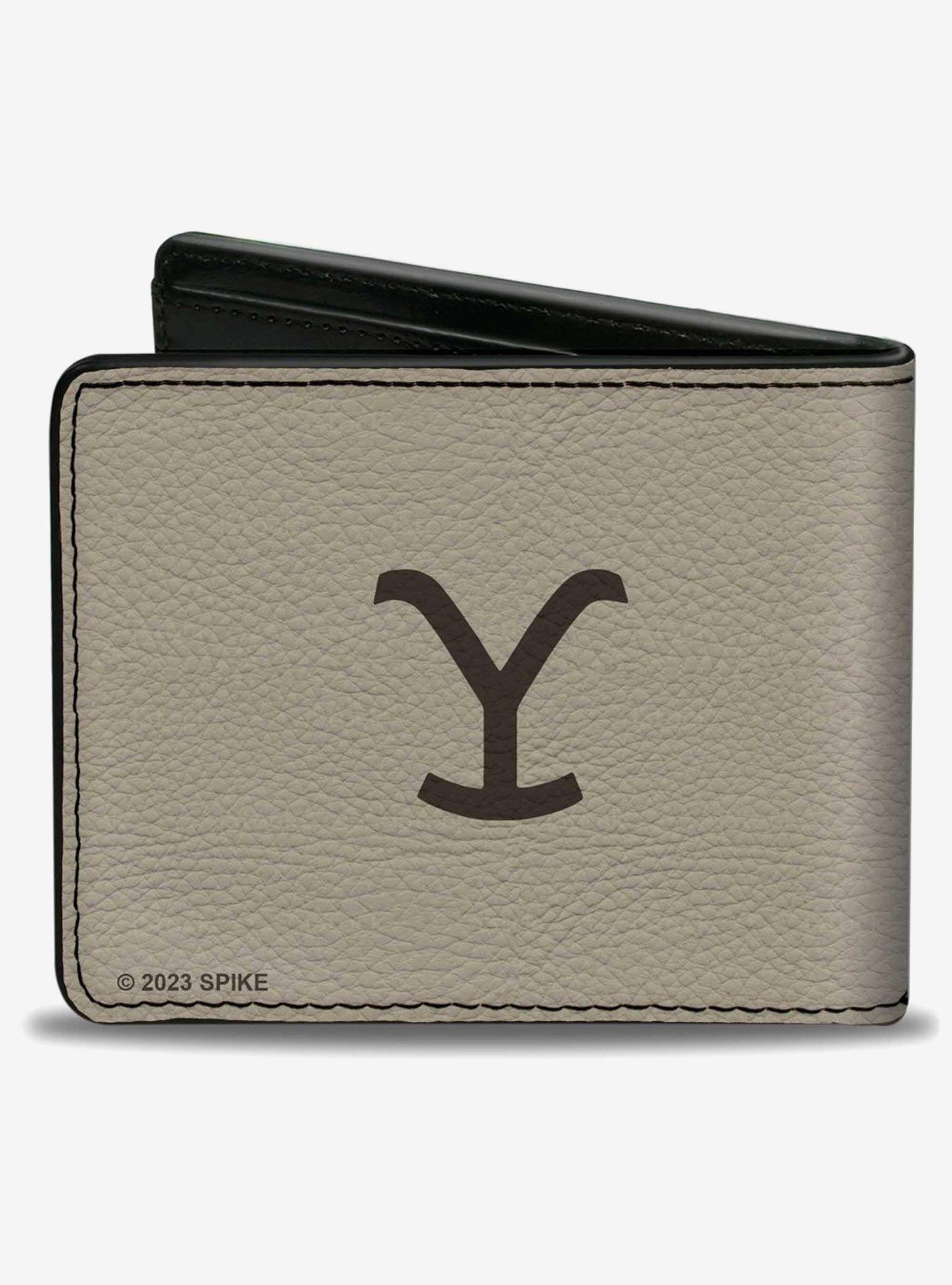 Yellowstone Not My First Rodeo Typography Beiges Bifold Wallet, , hi-res