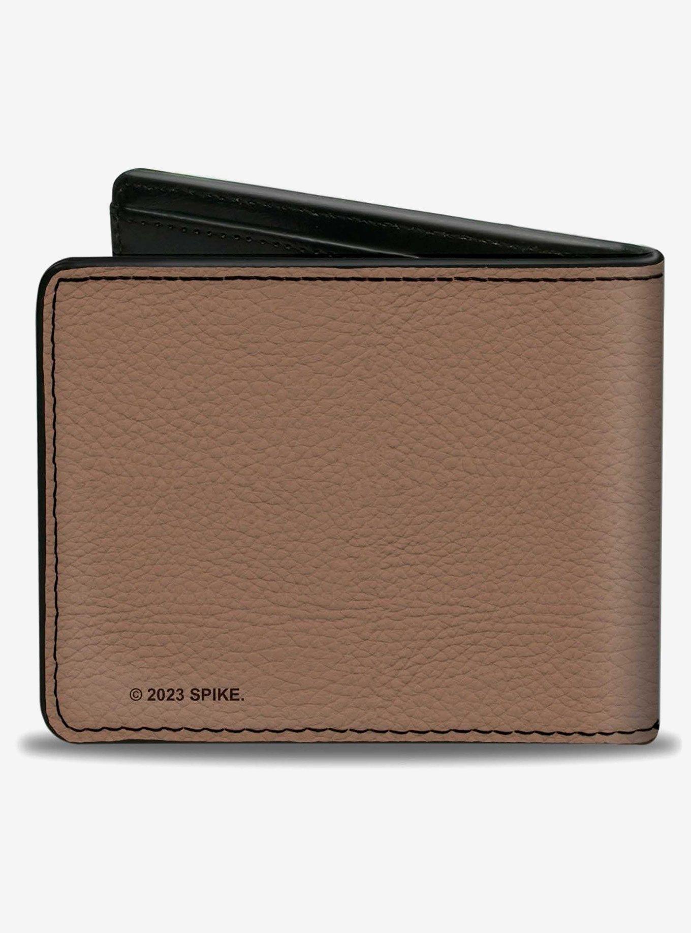 Yellowstonetone Protect the Land Since 1886 Tan Bifold Wallet, , hi-res
