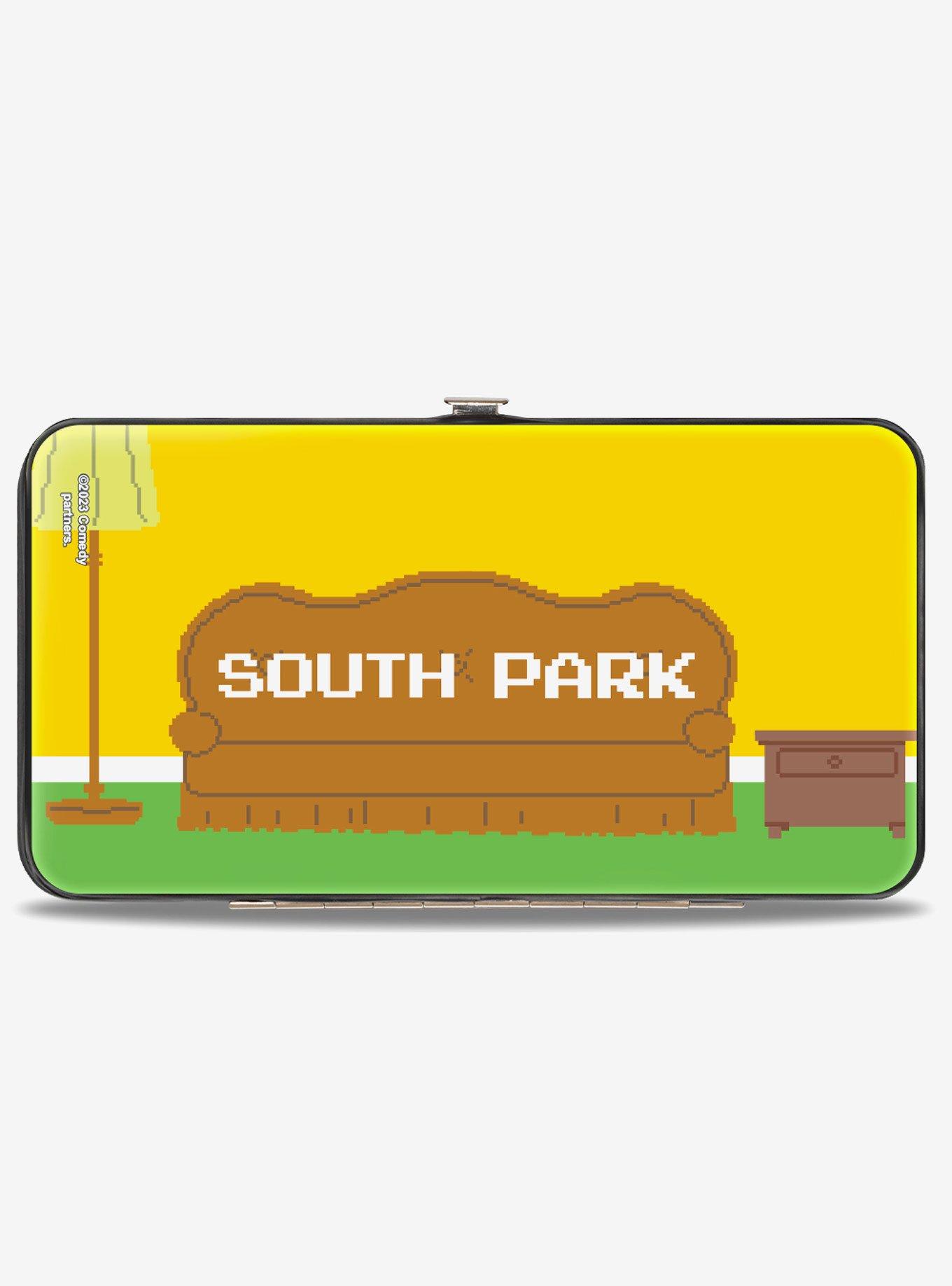 South Park Boys 8 Bit Couch Pose Hinged Wallet, , hi-res