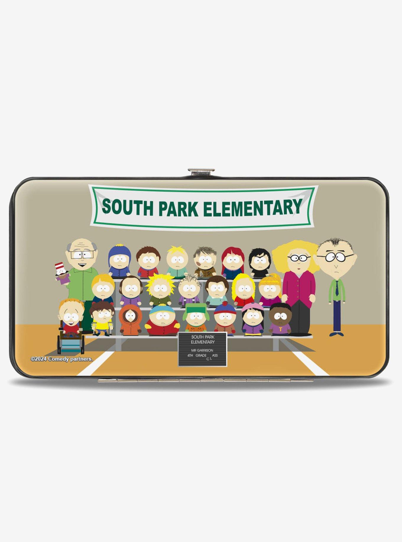 South Park Elementary 4th Grade Class Picture Hinged Wallet