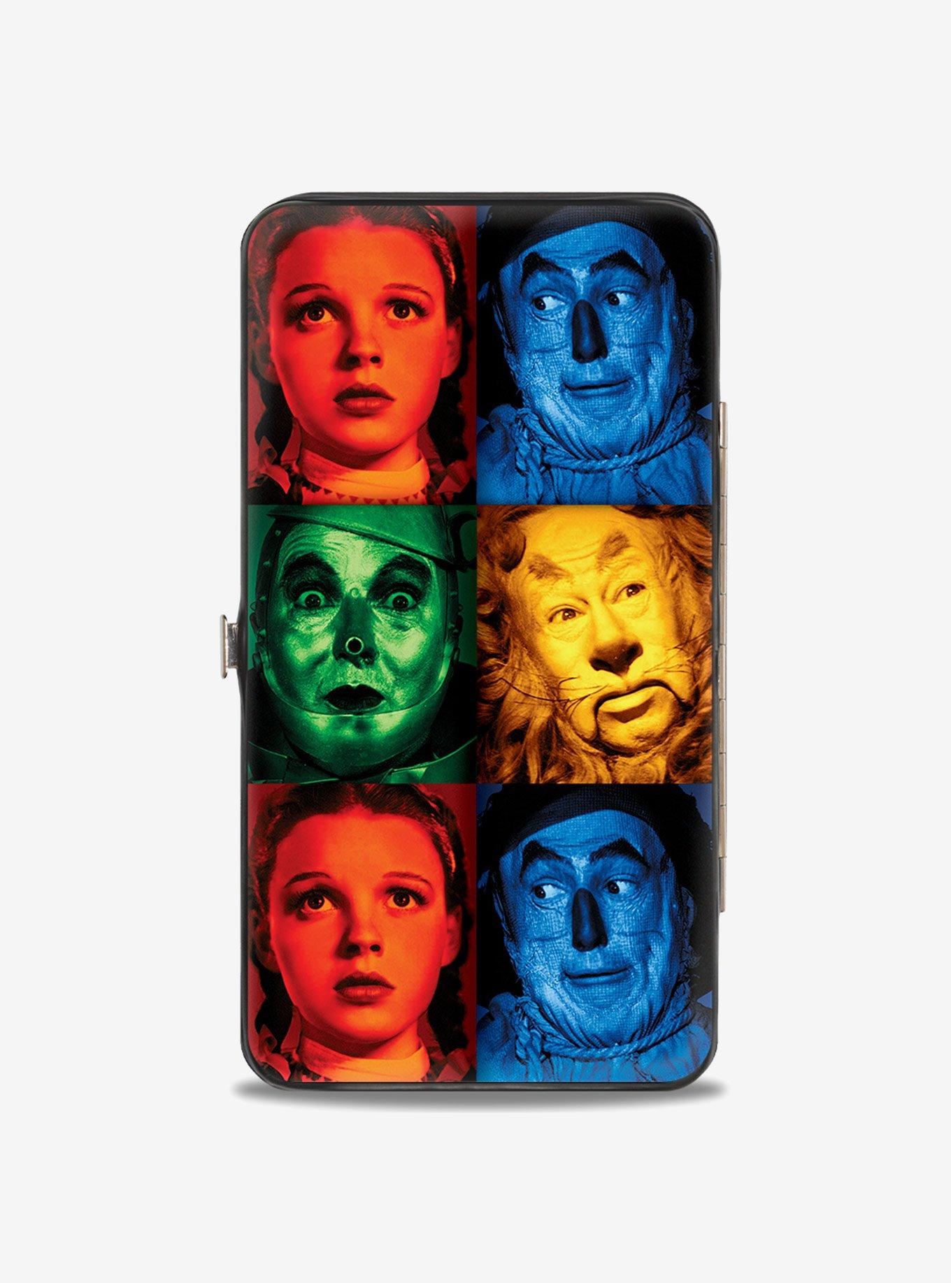The Wizard of Oz Character Pose Blocks Hinged Wallet