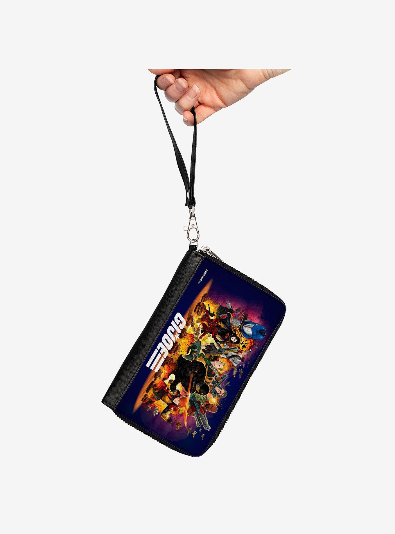 GI Joe Universe Agents Explosion Group Pose and Logo Zip Around Wallet, , hi-res