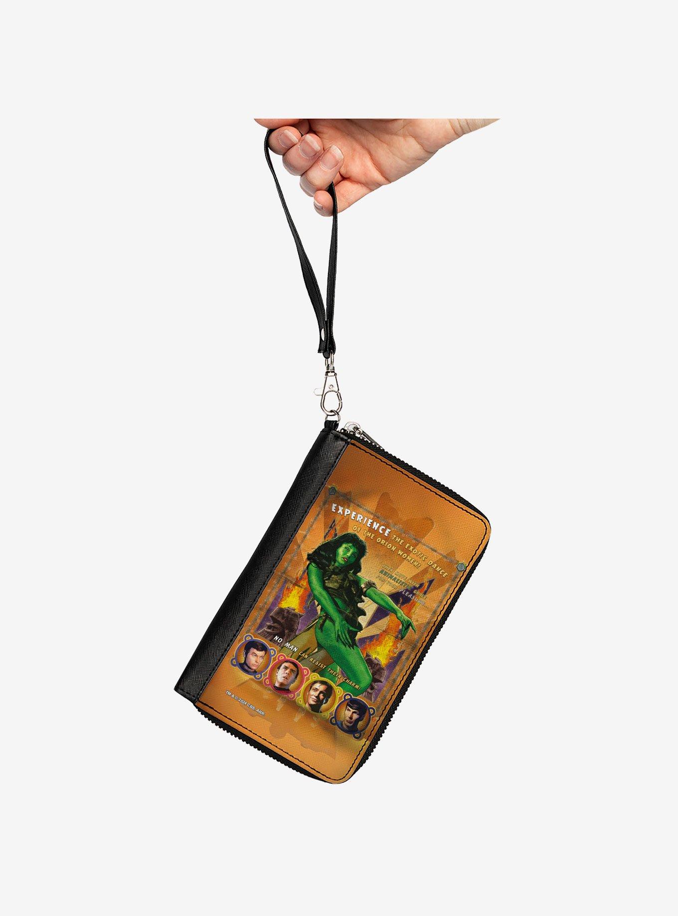Star Trek Orion Women and Character Pose Zip Around Wallet, , hi-res
