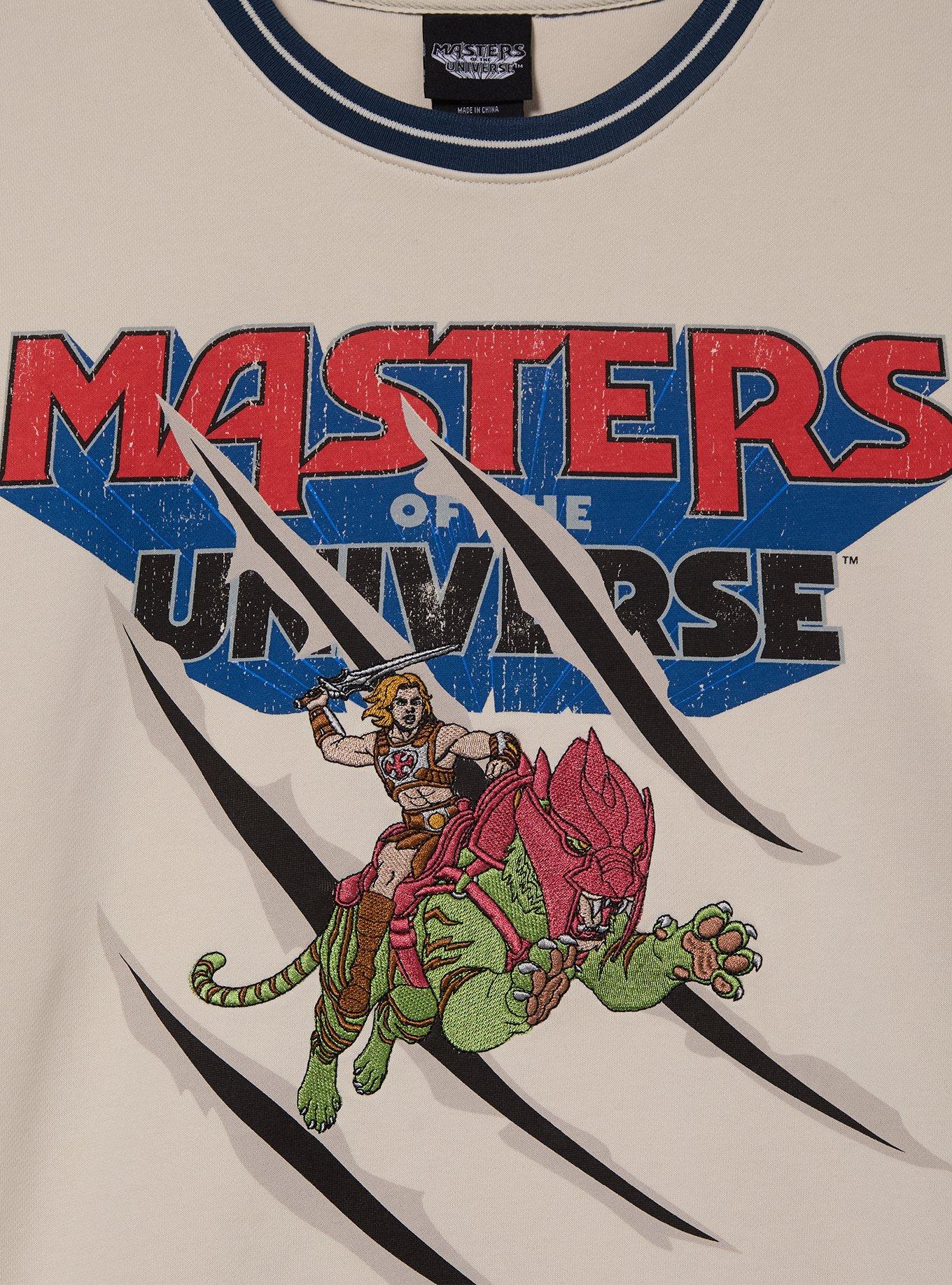 Masters Of The Universe He-Man Logo Crewneck - BoxLunch Exclusive, , hi-res