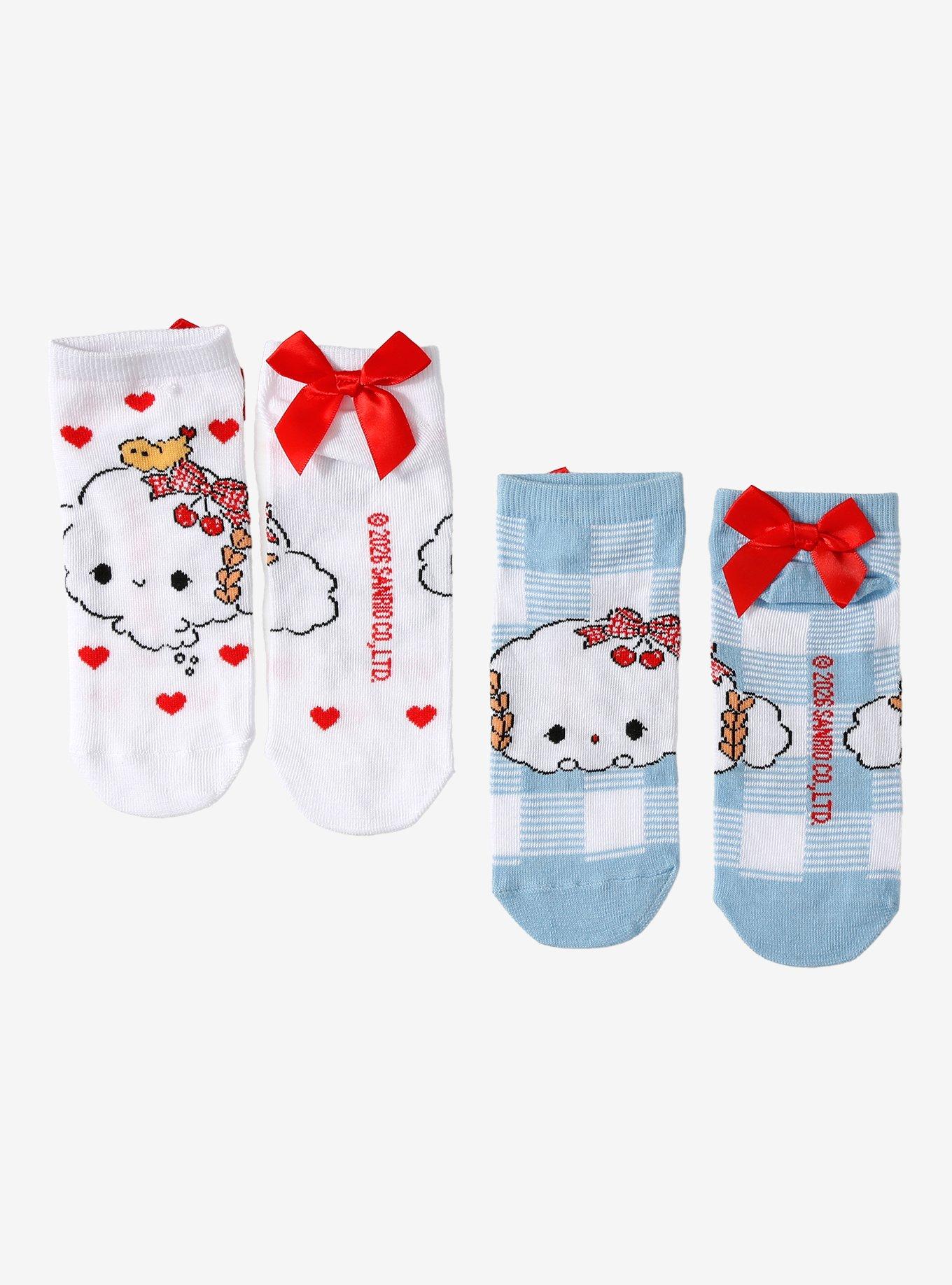 Cogimyun Bow Ankle Socks 2 Pair, , hi-res